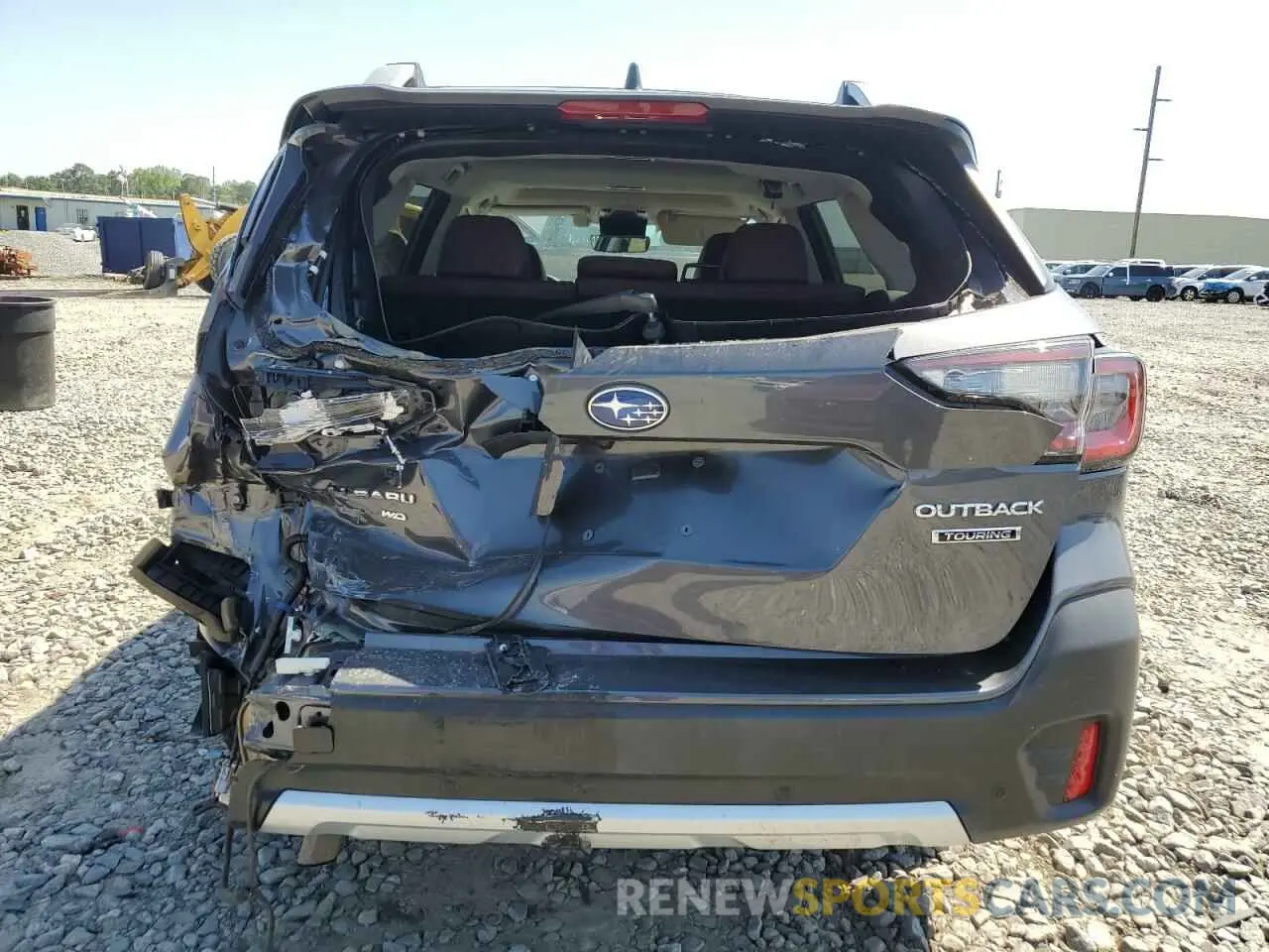 6 Photograph of a damaged car 4S4BTAPC1N3225535 SUBARU OUTBACK 2022