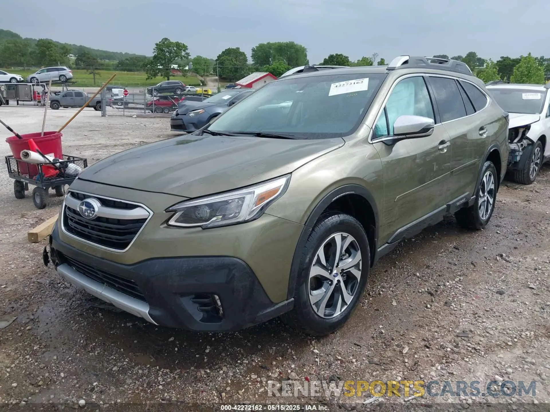 2 Photograph of a damaged car 4S4BTAPC3N3147176 SUBARU OUTBACK 2022