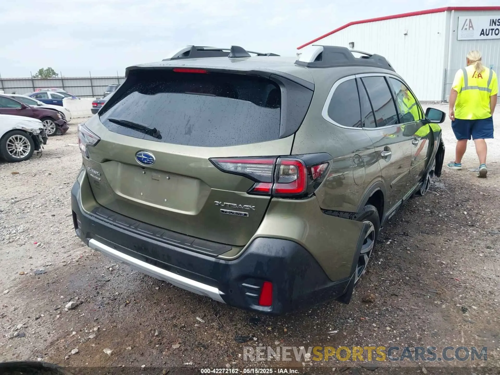 4 Photograph of a damaged car 4S4BTAPC3N3147176 SUBARU OUTBACK 2022