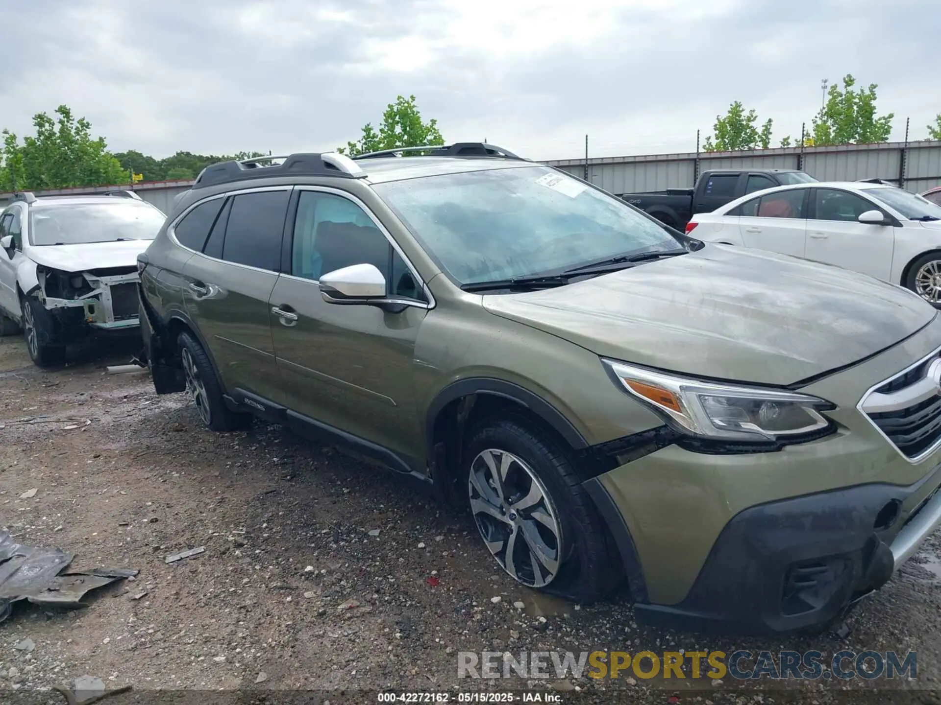 6 Photograph of a damaged car 4S4BTAPC3N3147176 SUBARU OUTBACK 2022