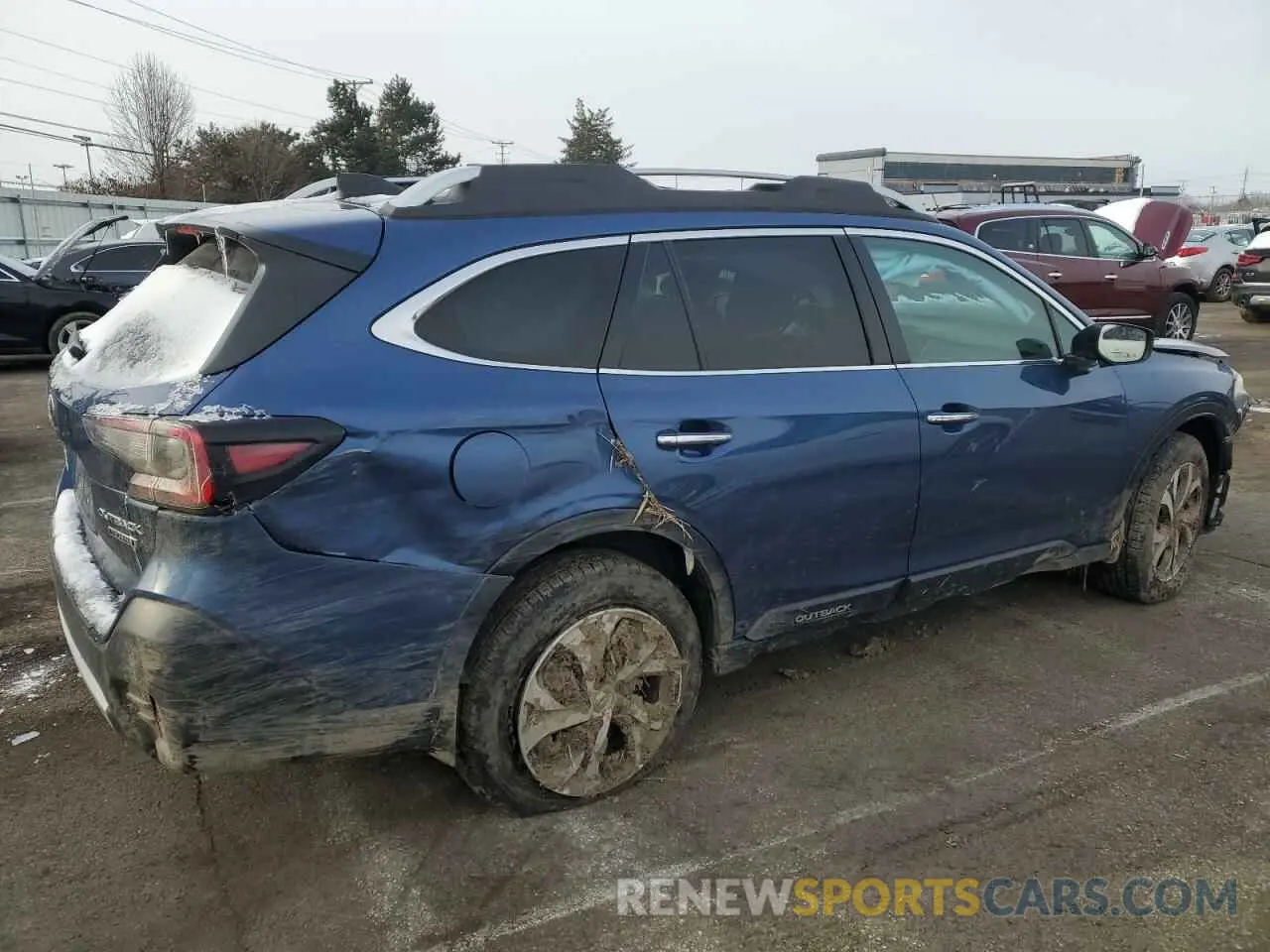 3 Photograph of a damaged car 4S4BTAPC4N3161412 SUBARU OUTBACK 2022