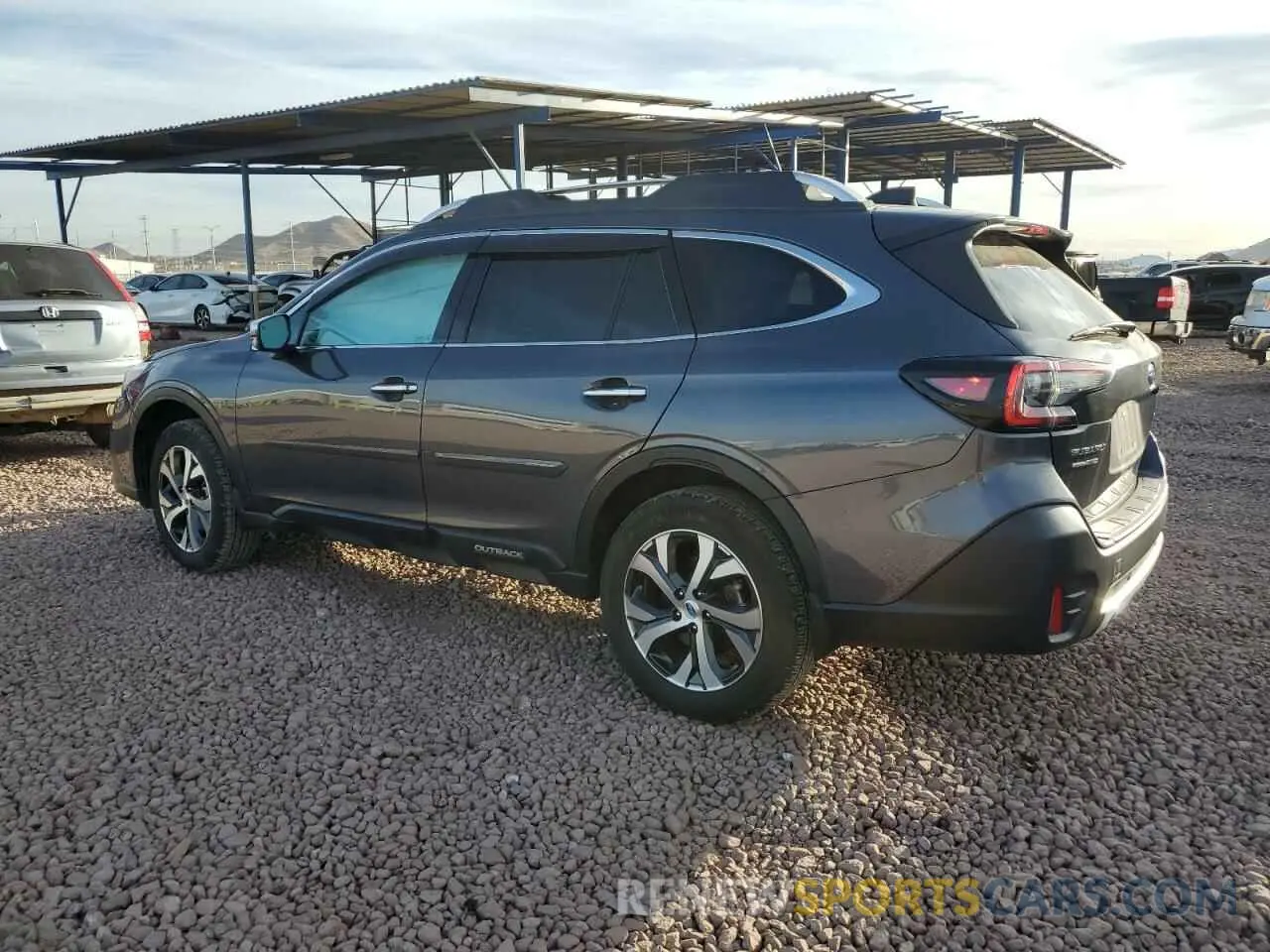 2 Photograph of a damaged car 4S4BTAPC4N3237808 SUBARU OUTBACK 2022