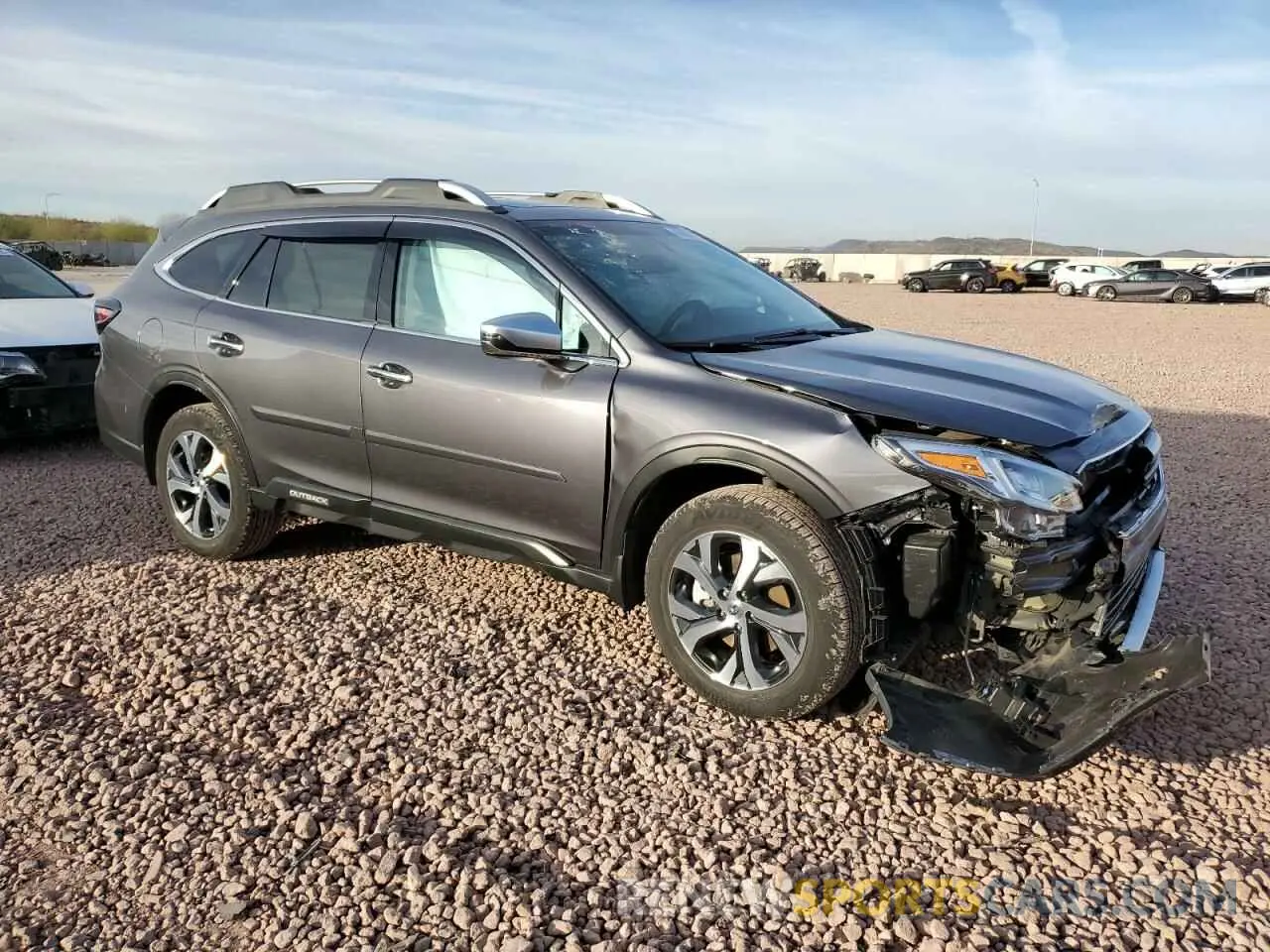 4 Photograph of a damaged car 4S4BTAPC4N3237808 SUBARU OUTBACK 2022