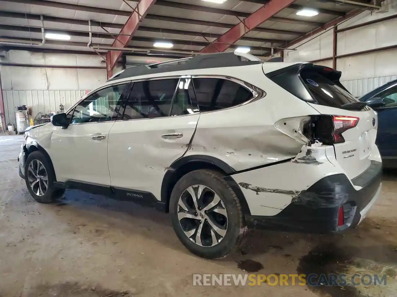 2 Photograph of a damaged car 4S4BTAPC4N3283588 SUBARU OUTBACK 2022