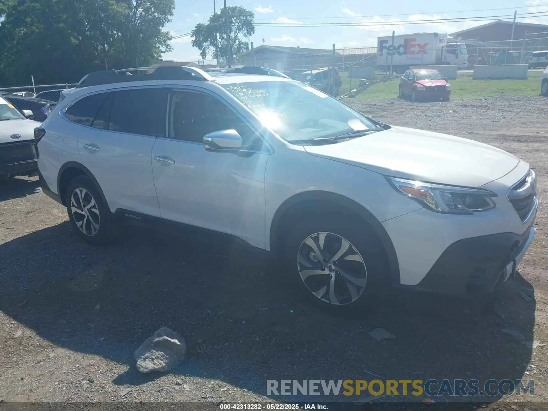 1 Photograph of a damaged car 4S4BTAPC8N3228237 SUBARU OUTBACK 2022