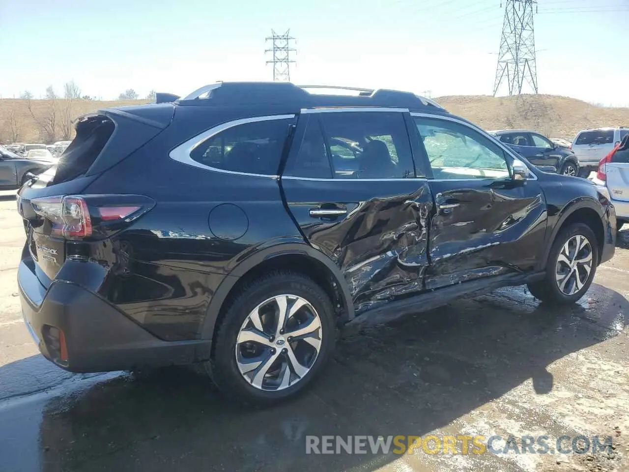 3 Photograph of a damaged car 4S4BTAPC9N3202584 SUBARU OUTBACK 2022