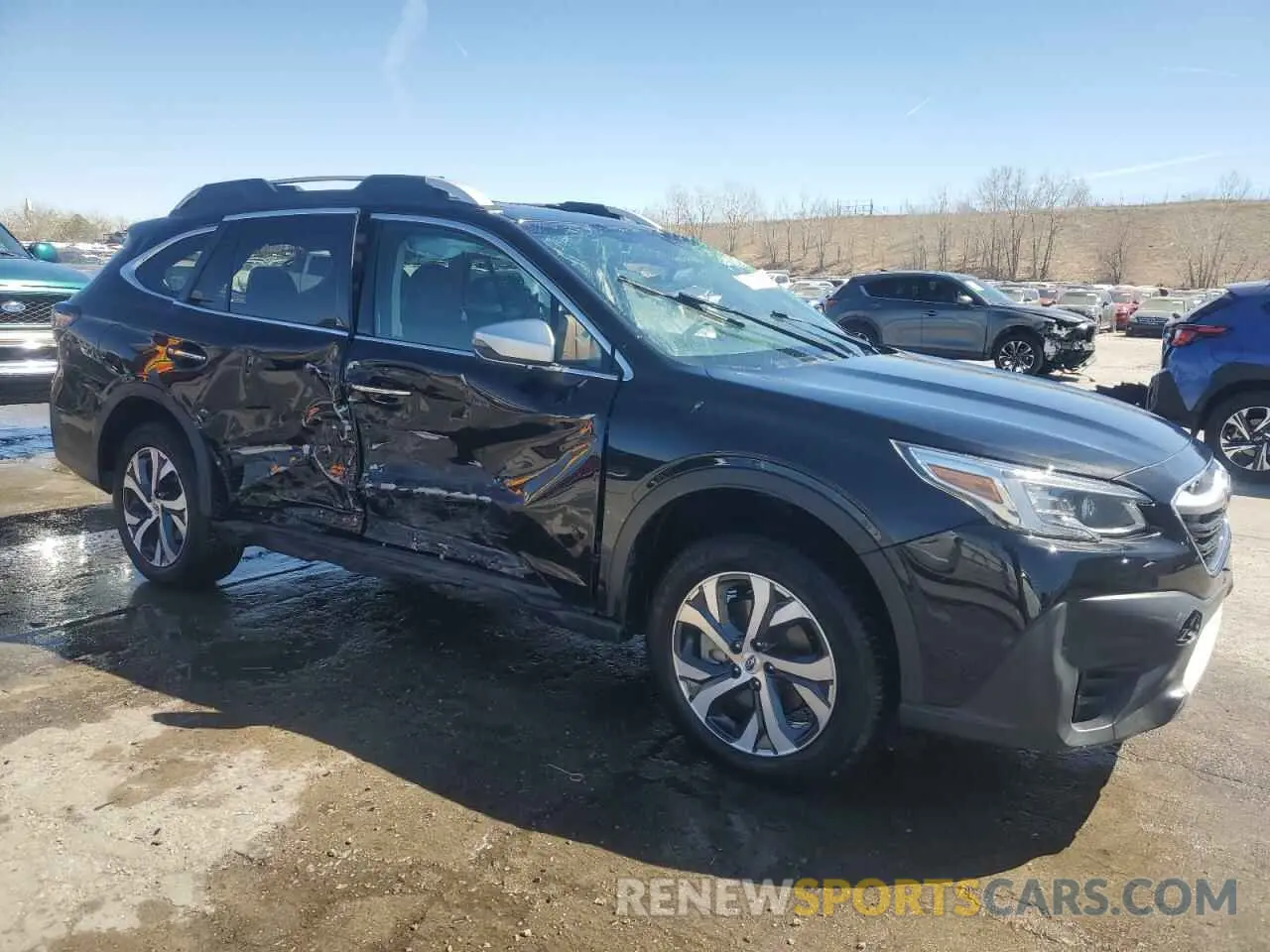 4 Photograph of a damaged car 4S4BTAPC9N3202584 SUBARU OUTBACK 2022