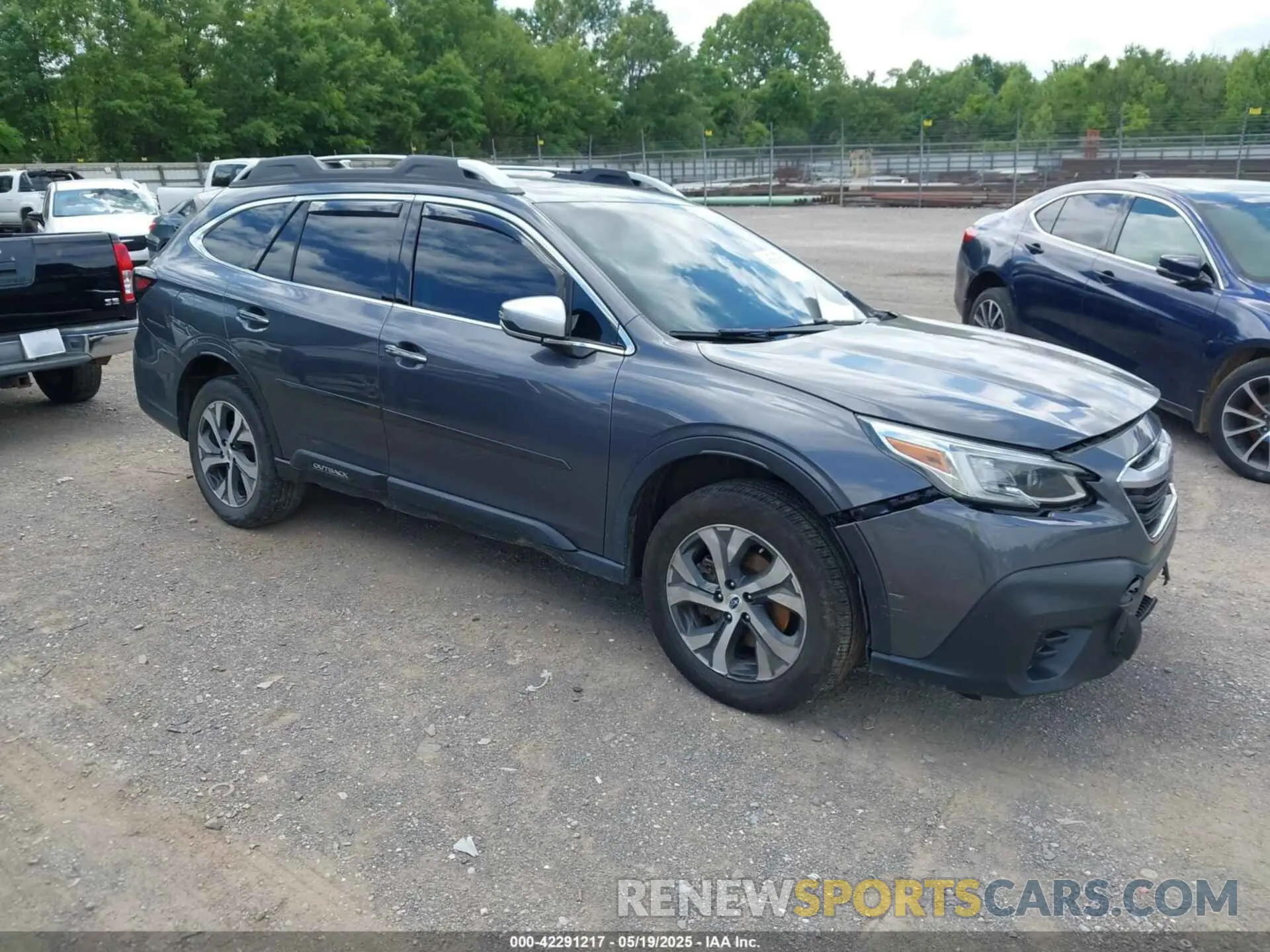 1 Photograph of a damaged car 4S4BTAPCXN3197461 SUBARU OUTBACK 2022