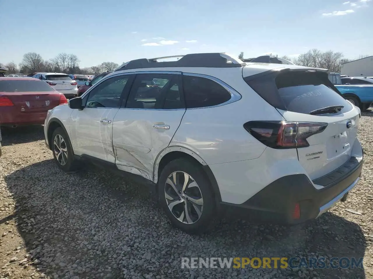 2 Photograph of a damaged car 4S4BTAPCXN3222150 SUBARU OUTBACK 2022