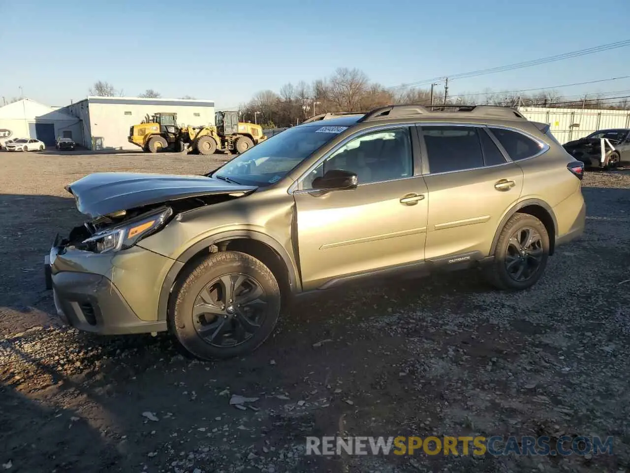 1 Photograph of a damaged car 4S4BTGJD4N3262504 SUBARU OUTBACK 2022