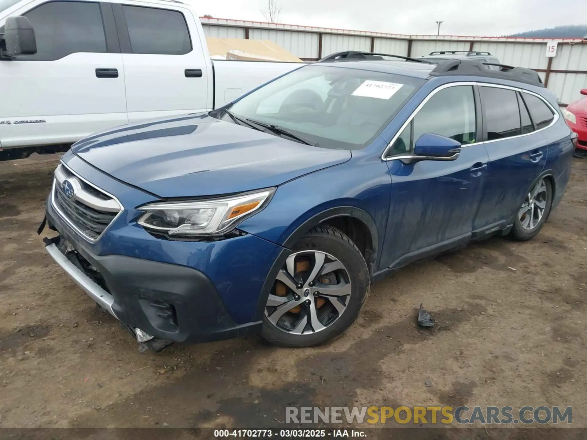 2 Photograph of a damaged car 4S4BTGND0N3250702 SUBARU OUTBACK 2022