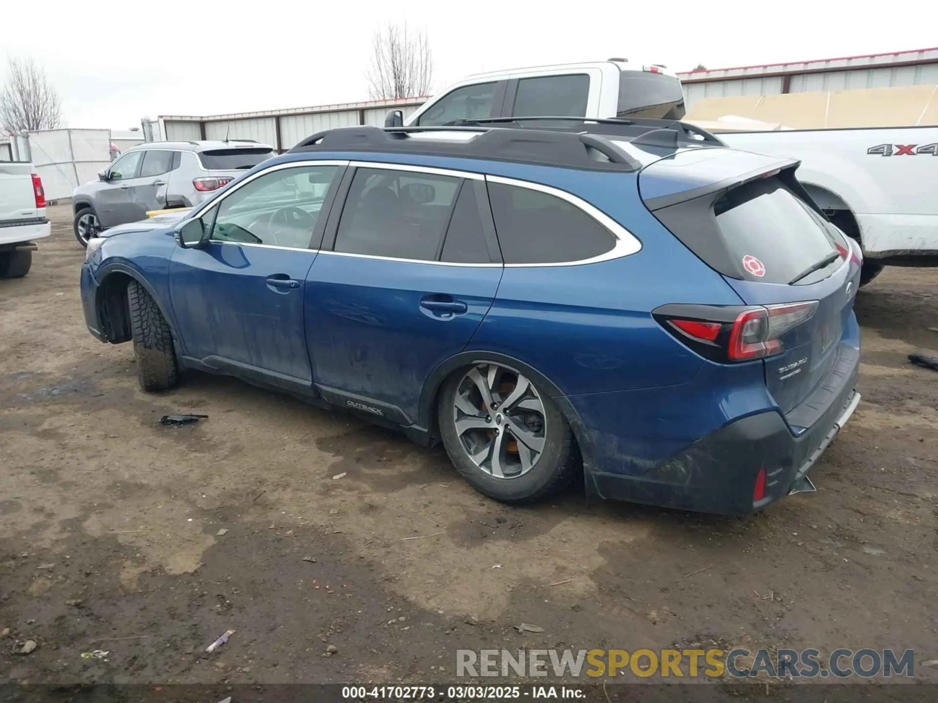 3 Photograph of a damaged car 4S4BTGND0N3250702 SUBARU OUTBACK 2022