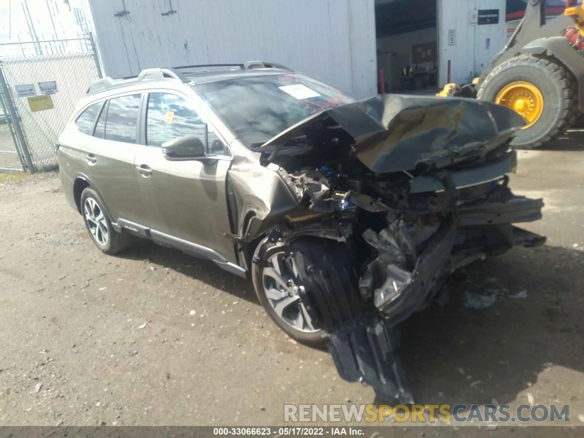1 Photograph of a damaged car 4S4BTGND3N3117321 SUBARU OUTBACK 2022