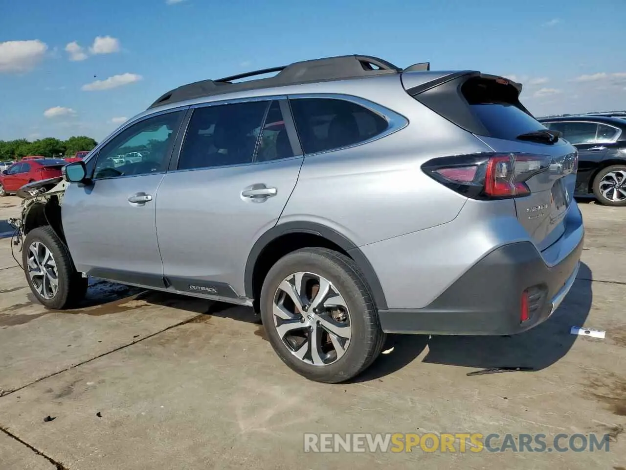 2 Photograph of a damaged car 4S4BTGND6N3261770 SUBARU OUTBACK 2022