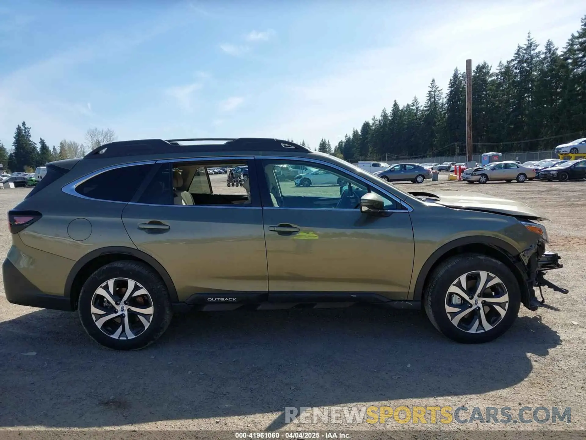 14 Photograph of a damaged car 4S4BTGND6N3268671 SUBARU OUTBACK 2022