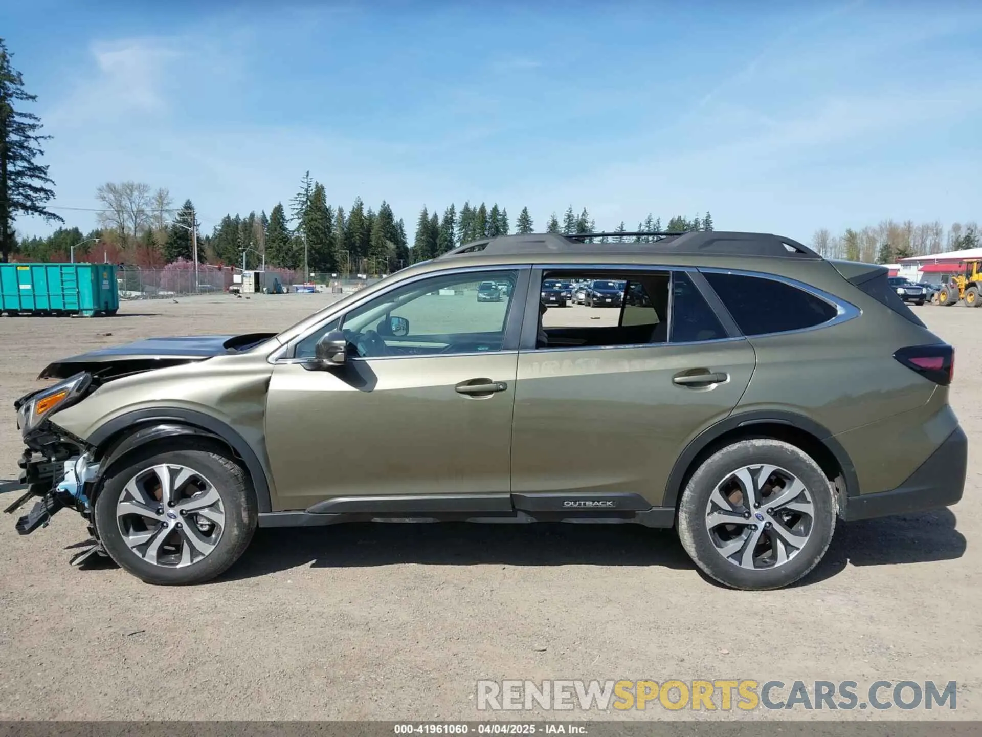 15 Photograph of a damaged car 4S4BTGND6N3268671 SUBARU OUTBACK 2022