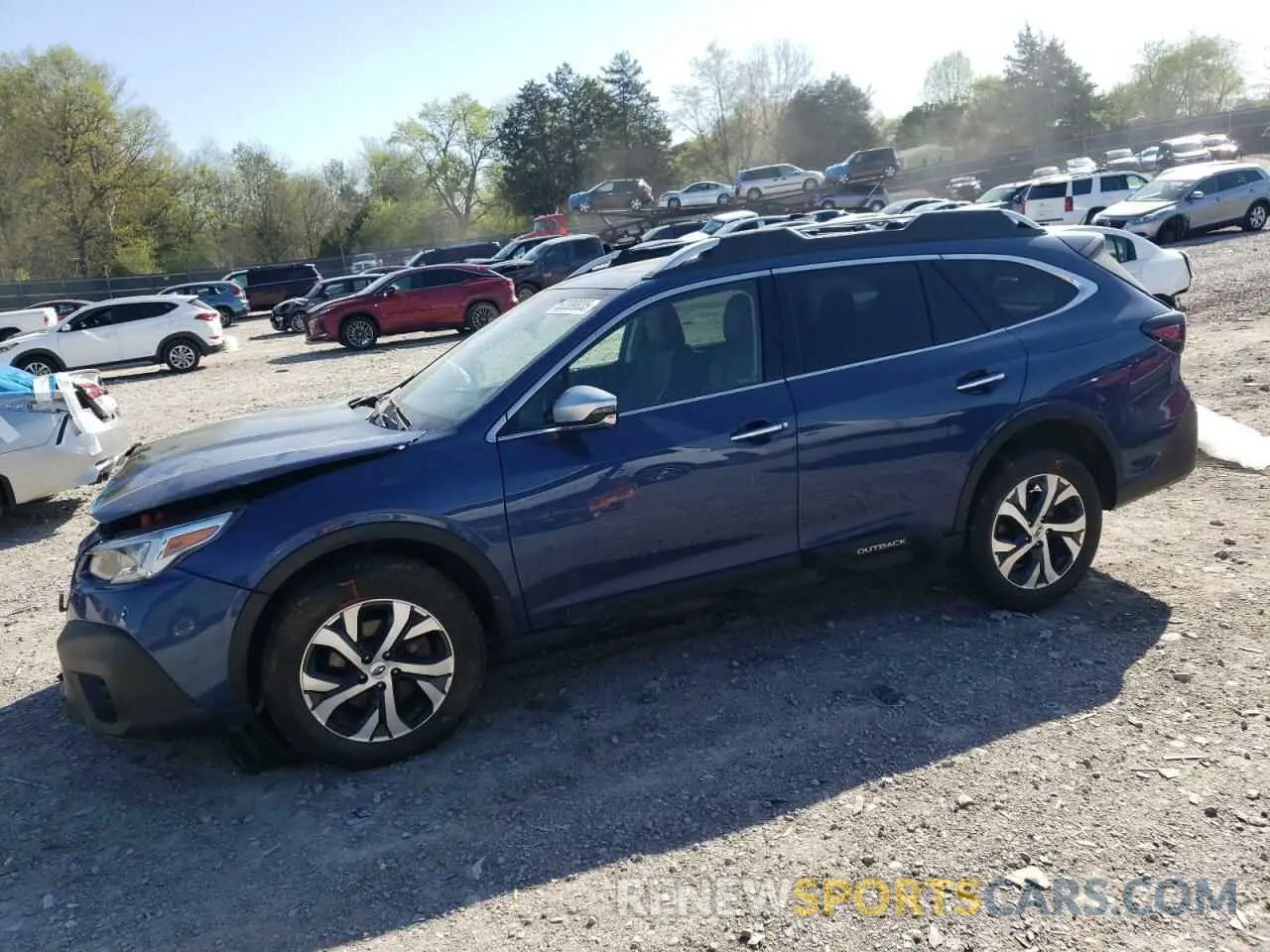 1 Photograph of a damaged car 4S4BTGPD0N3163394 SUBARU OUTBACK 2022