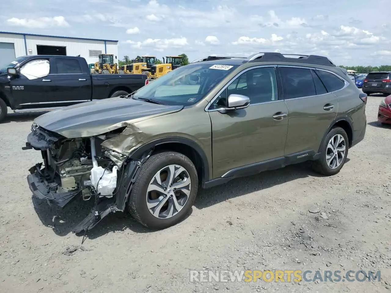 1 Photograph of a damaged car 4S4BTGPD1N3283544 SUBARU OUTBACK 2022