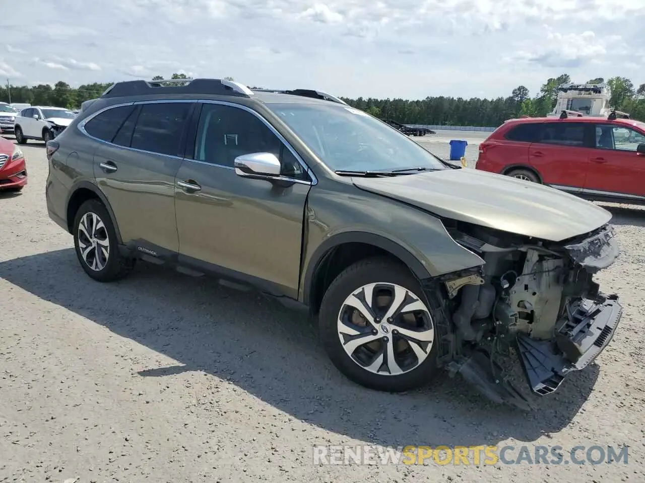 4 Photograph of a damaged car 4S4BTGPD1N3283544 SUBARU OUTBACK 2022