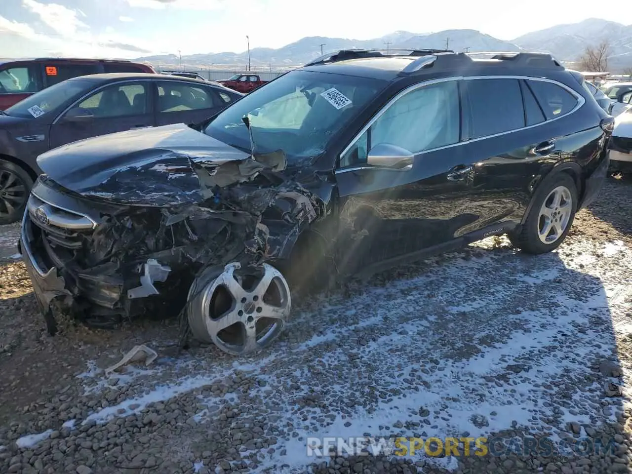 1 Photograph of a damaged car 4S4BTGPD2N3136035 SUBARU OUTBACK 2022