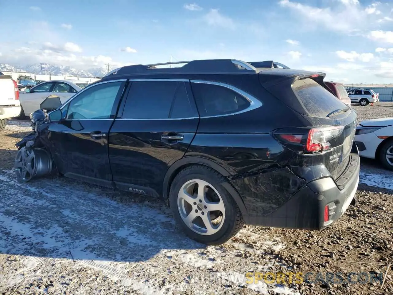 2 Photograph of a damaged car 4S4BTGPD2N3136035 SUBARU OUTBACK 2022