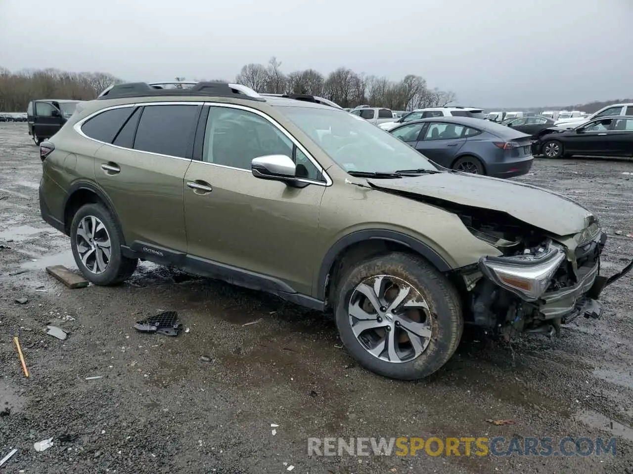 4 Photograph of a damaged car 4S4BTGPD2N3205872 SUBARU OUTBACK 2022