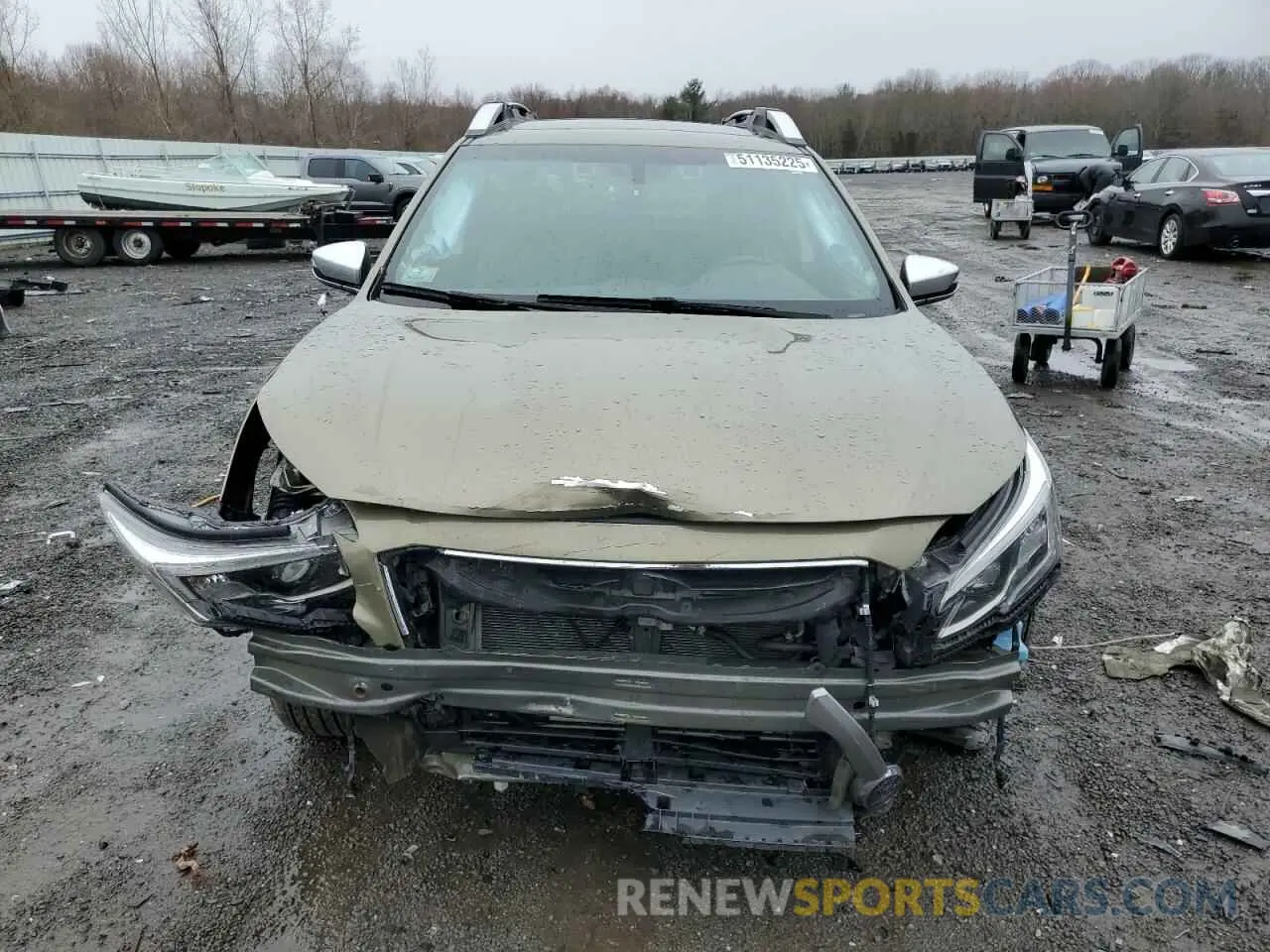 5 Photograph of a damaged car 4S4BTGPD2N3205872 SUBARU OUTBACK 2022