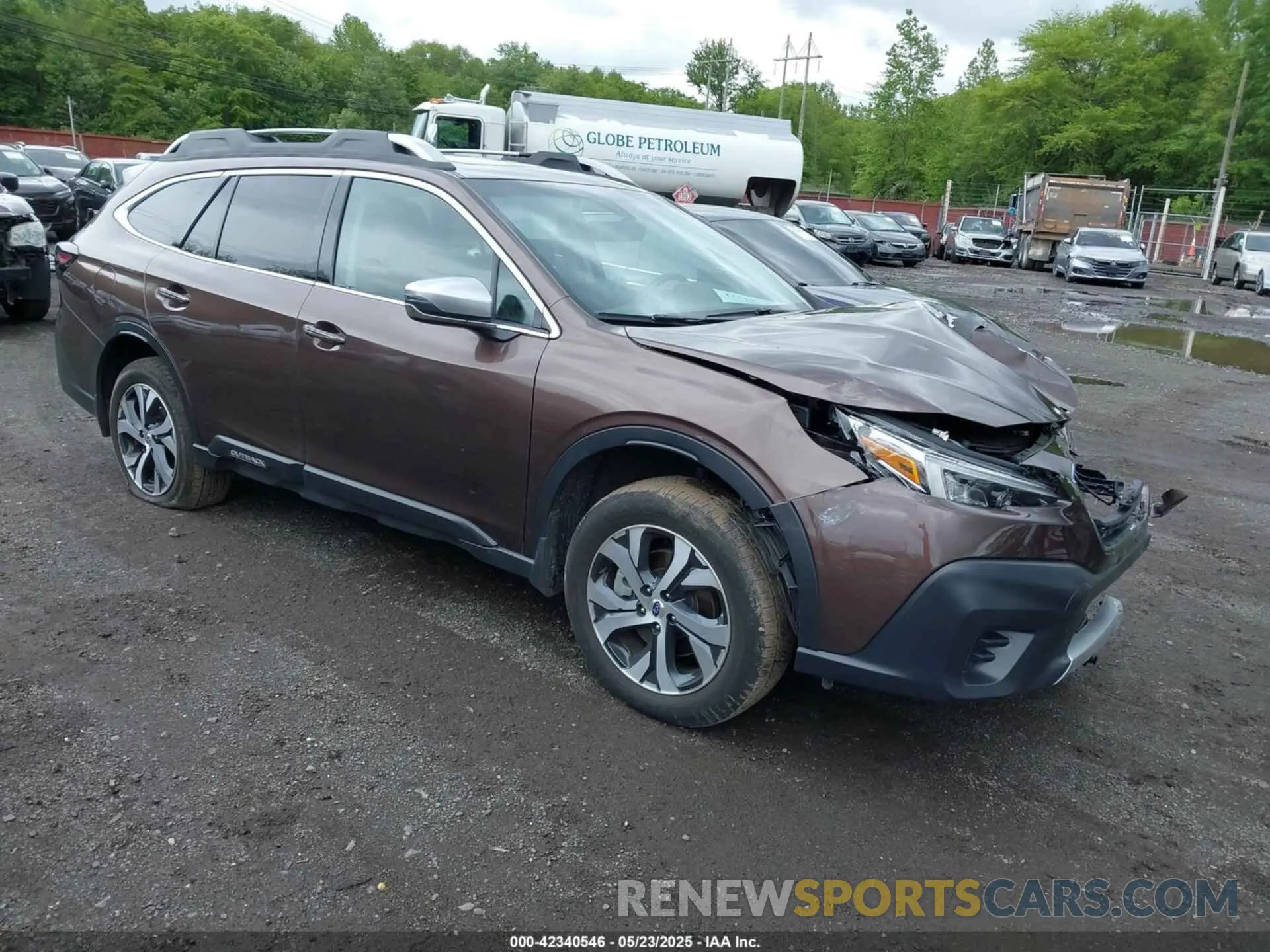 1 Photograph of a damaged car 4S4BTGPD8N3104545 SUBARU OUTBACK 2022