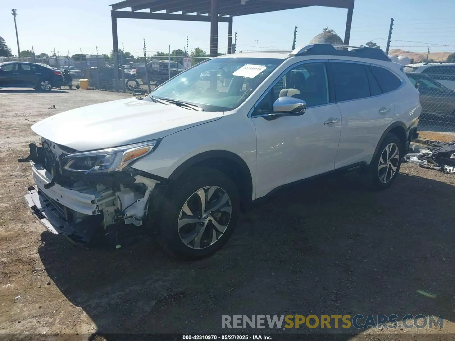 2 Photograph of a damaged car 4S4BTGPD9N3276423 SUBARU OUTBACK 2022