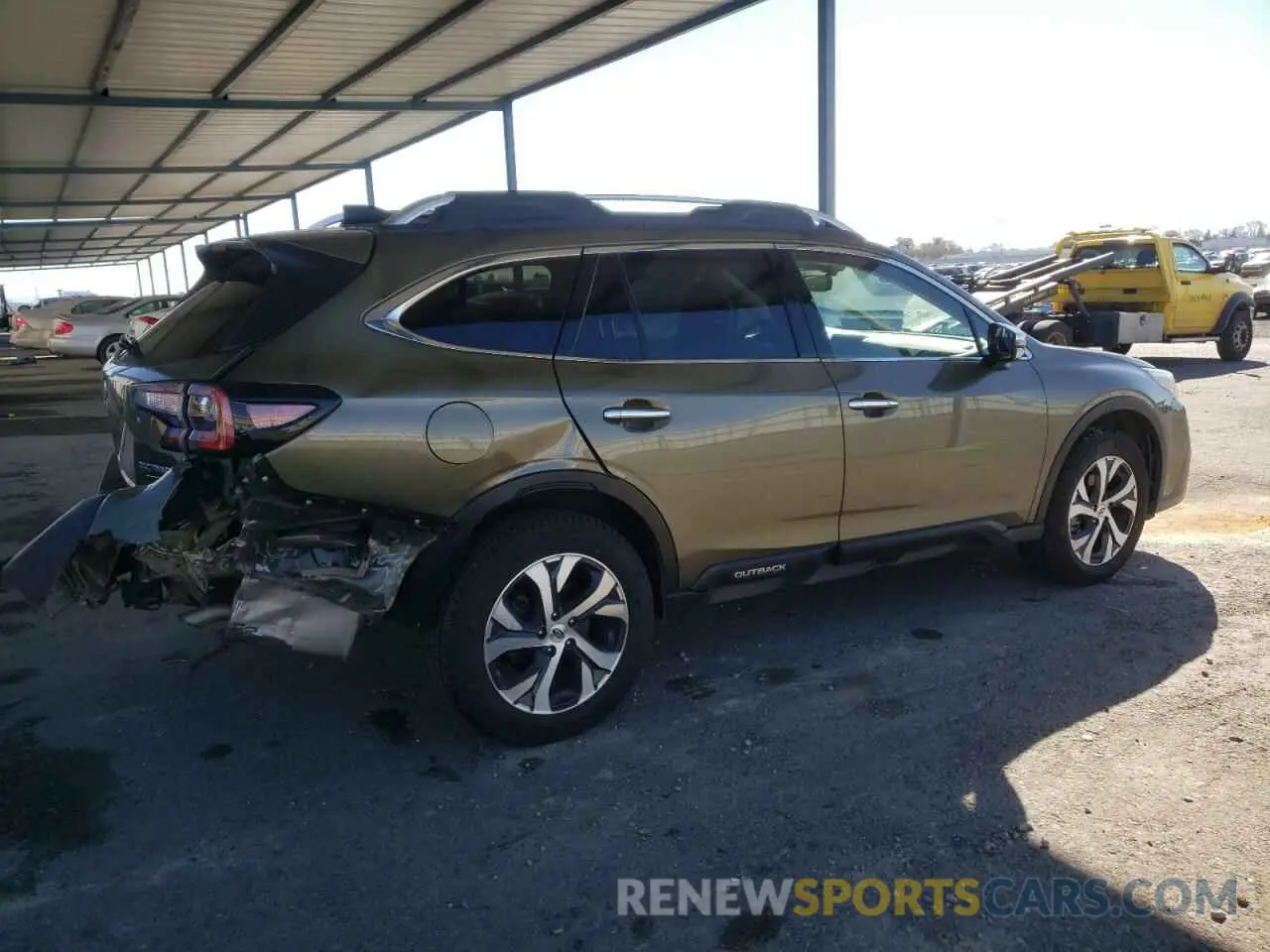 3 Photograph of a damaged car 4S4BTGPDXN3172913 SUBARU OUTBACK 2022