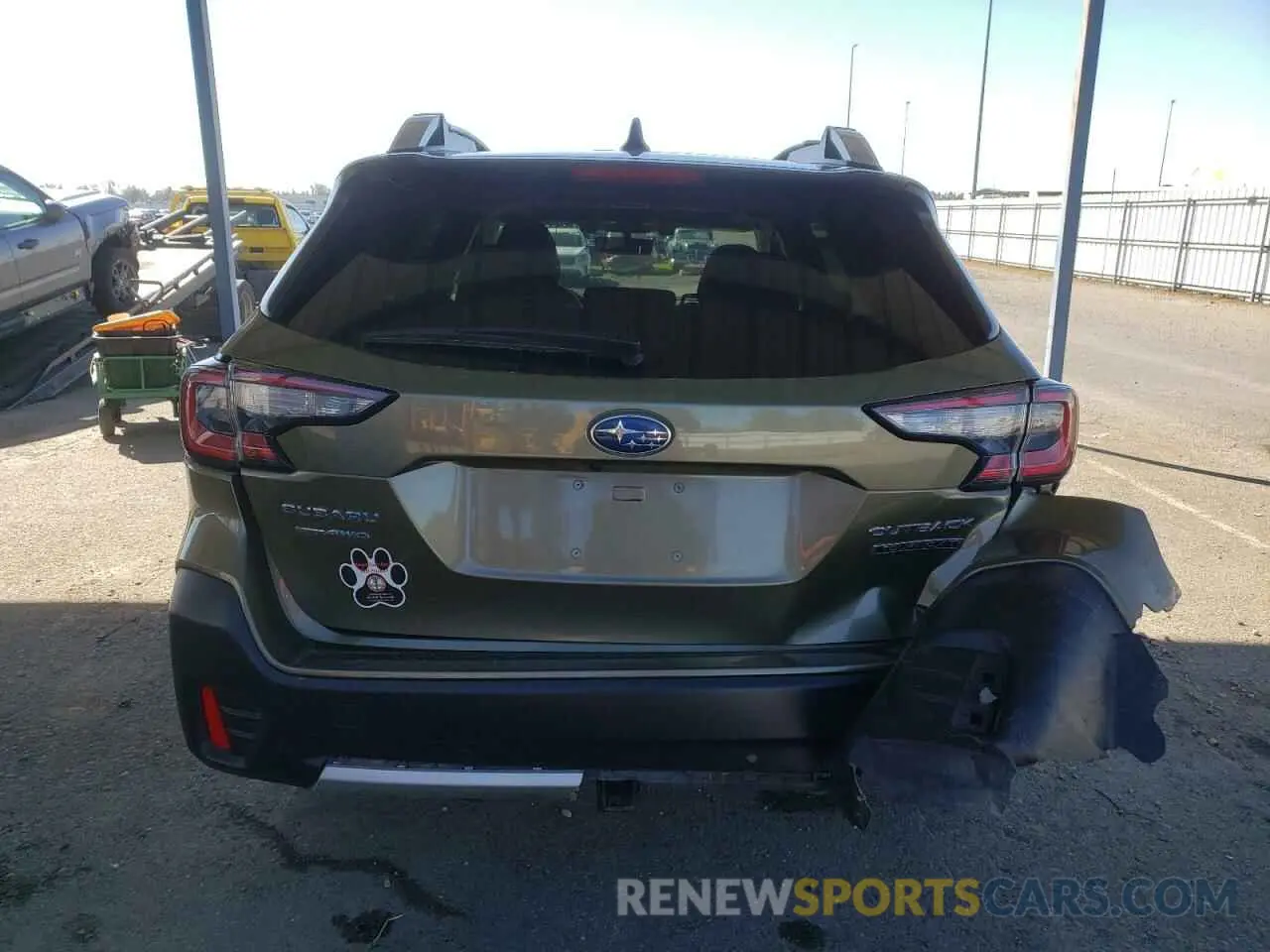 6 Photograph of a damaged car 4S4BTGPDXN3172913 SUBARU OUTBACK 2022