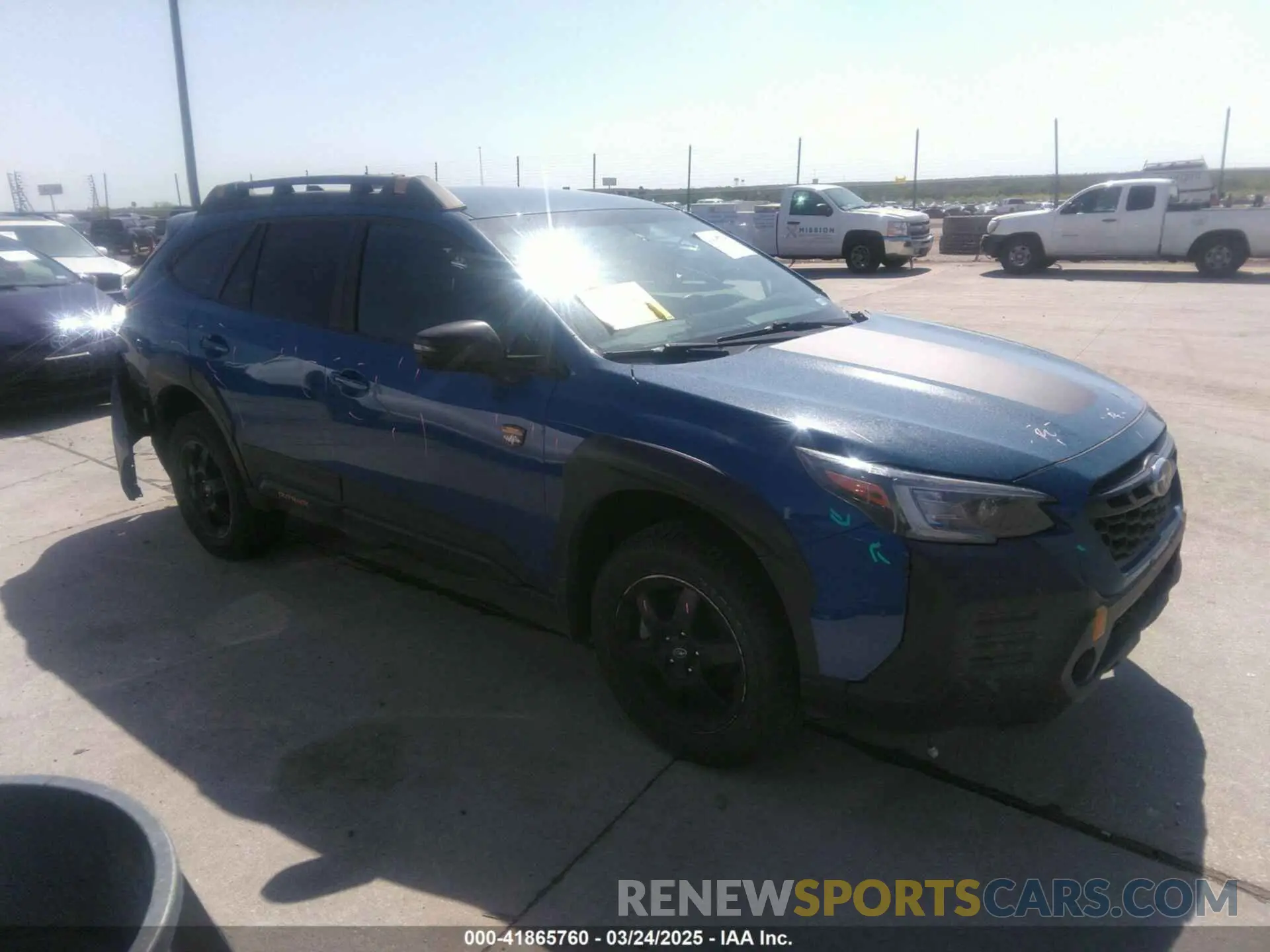 1 Photograph of a damaged car 4S4BTGSD3N3142241 SUBARU OUTBACK 2022