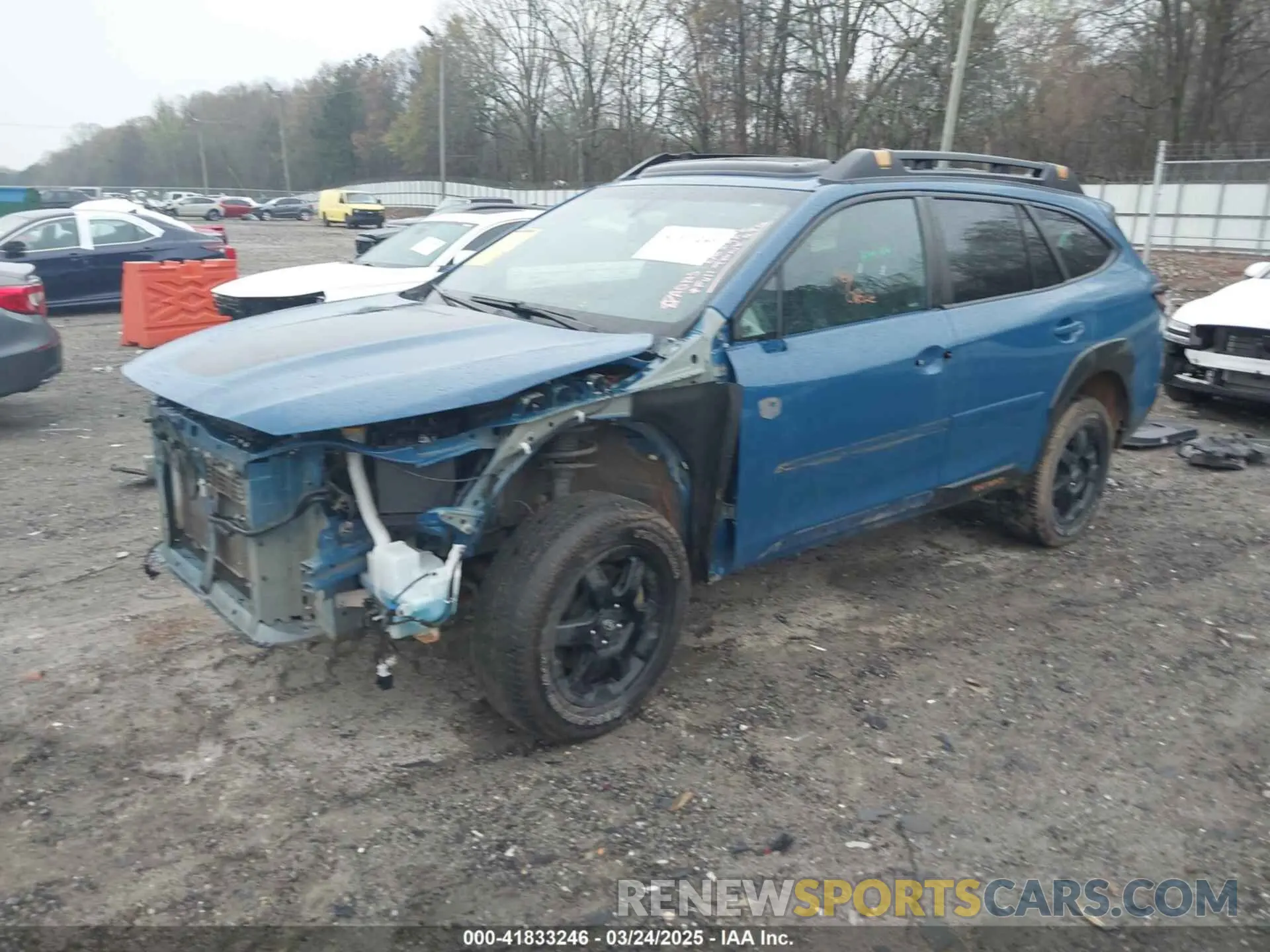 2 Photograph of a damaged car 4S4BTGUD1N3262648 SUBARU OUTBACK 2022