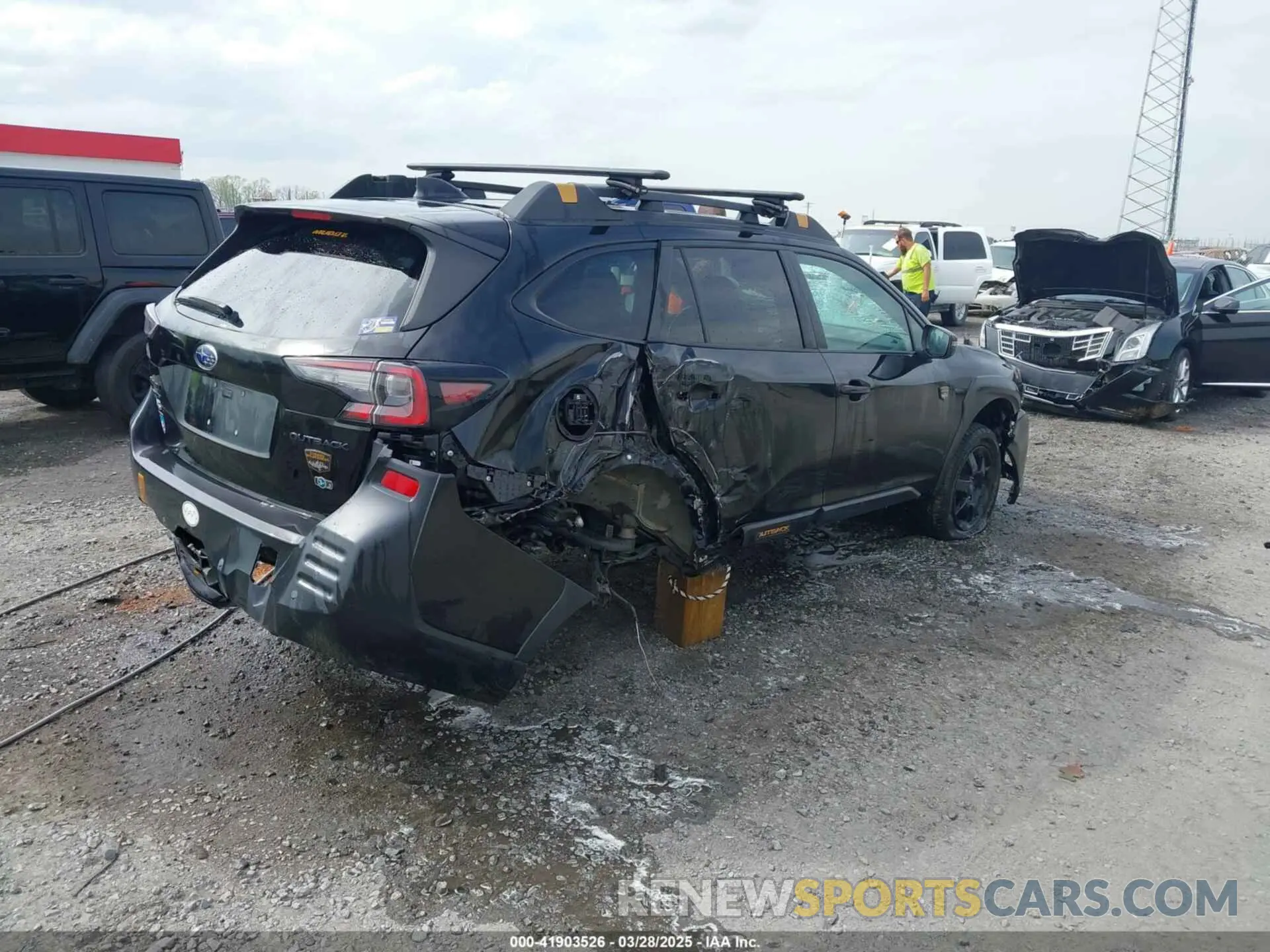 4 Photograph of a damaged car 4S4BTGUD5N3112137 SUBARU OUTBACK 2022