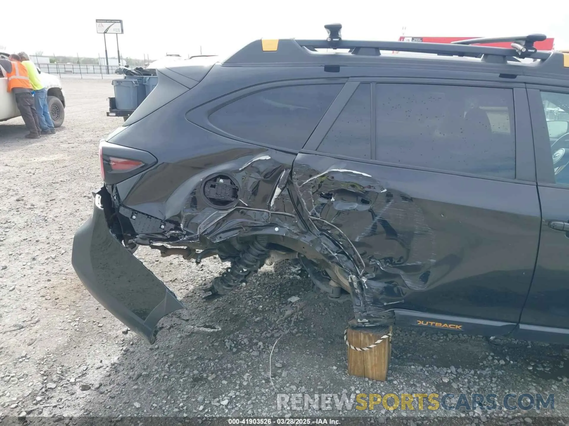 6 Photograph of a damaged car 4S4BTGUD5N3112137 SUBARU OUTBACK 2022