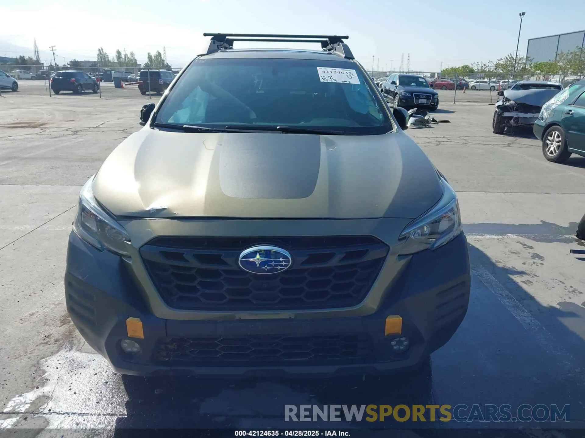 11 Photograph of a damaged car 4S4BTGUD5N3199165 SUBARU OUTBACK 2022