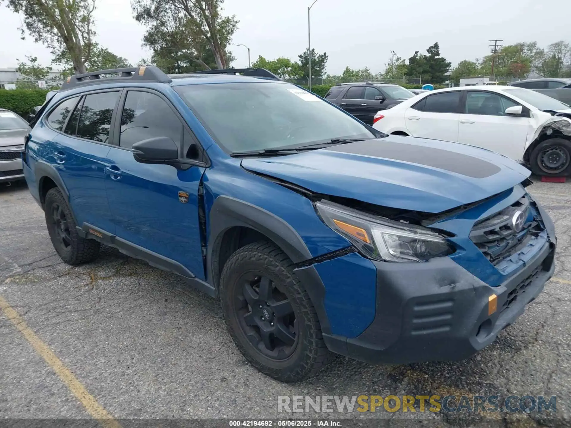 1 Photograph of a damaged car 4S4BTGUD9N3208305 SUBARU OUTBACK 2022