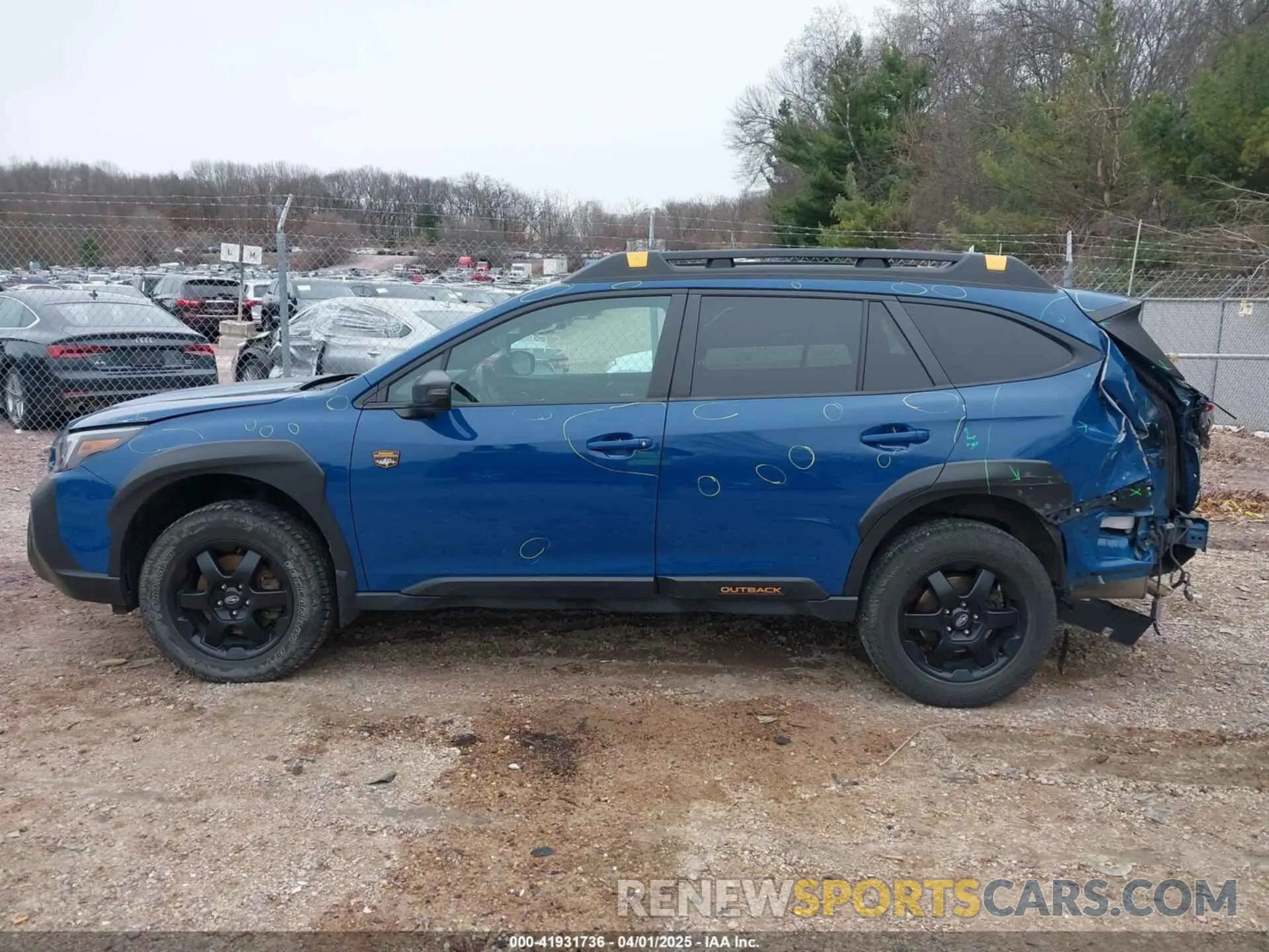15 Photograph of a damaged car 4S4BTGUDXN3182443 SUBARU OUTBACK 2022
