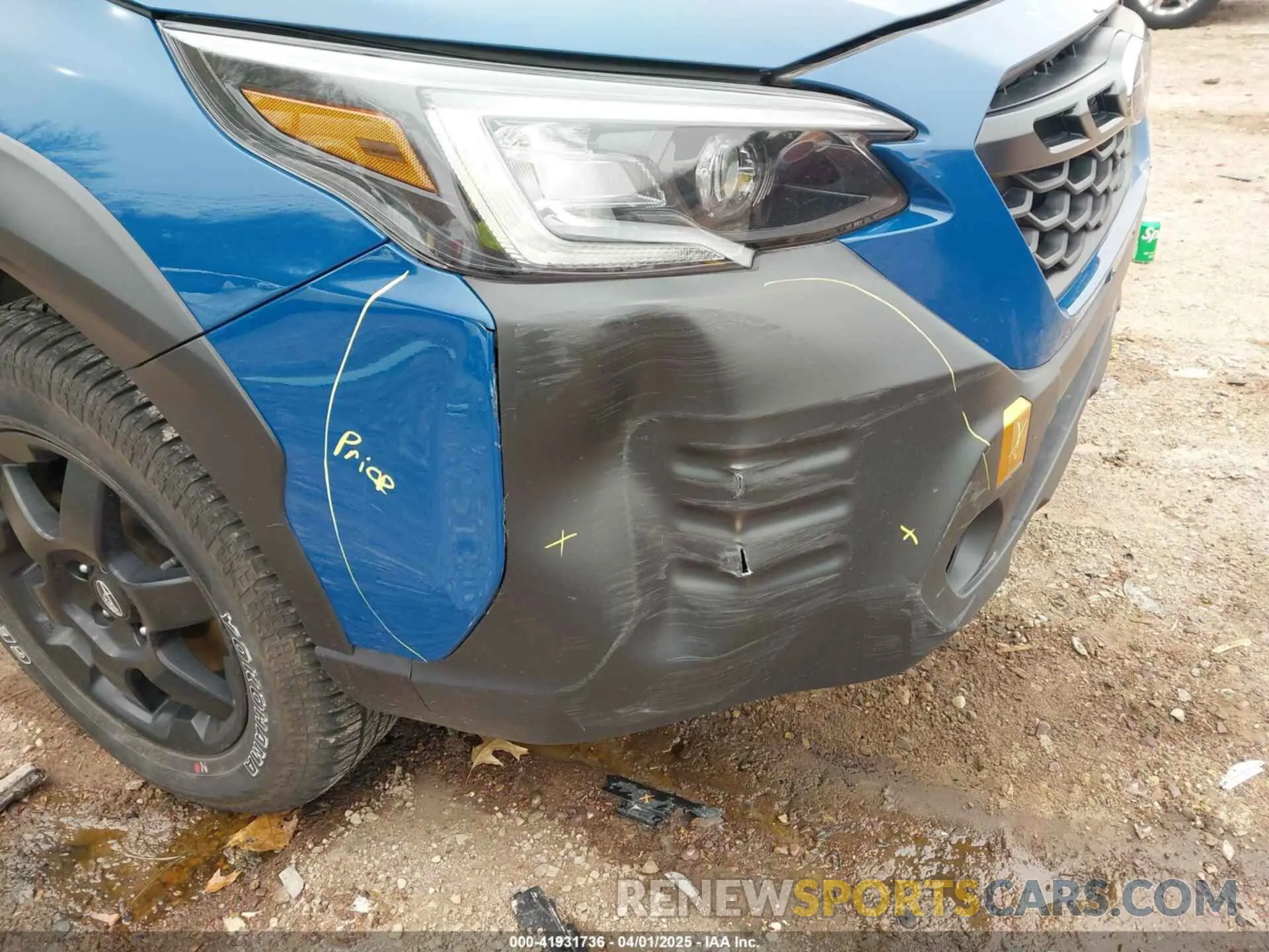 19 Photograph of a damaged car 4S4BTGUDXN3182443 SUBARU OUTBACK 2022