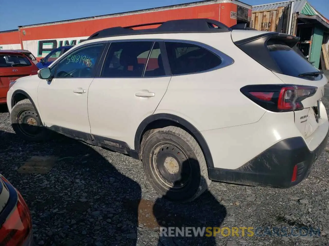 2 Photograph of a damaged car 4S4BTHND0N3239401 SUBARU OUTBACK 2022