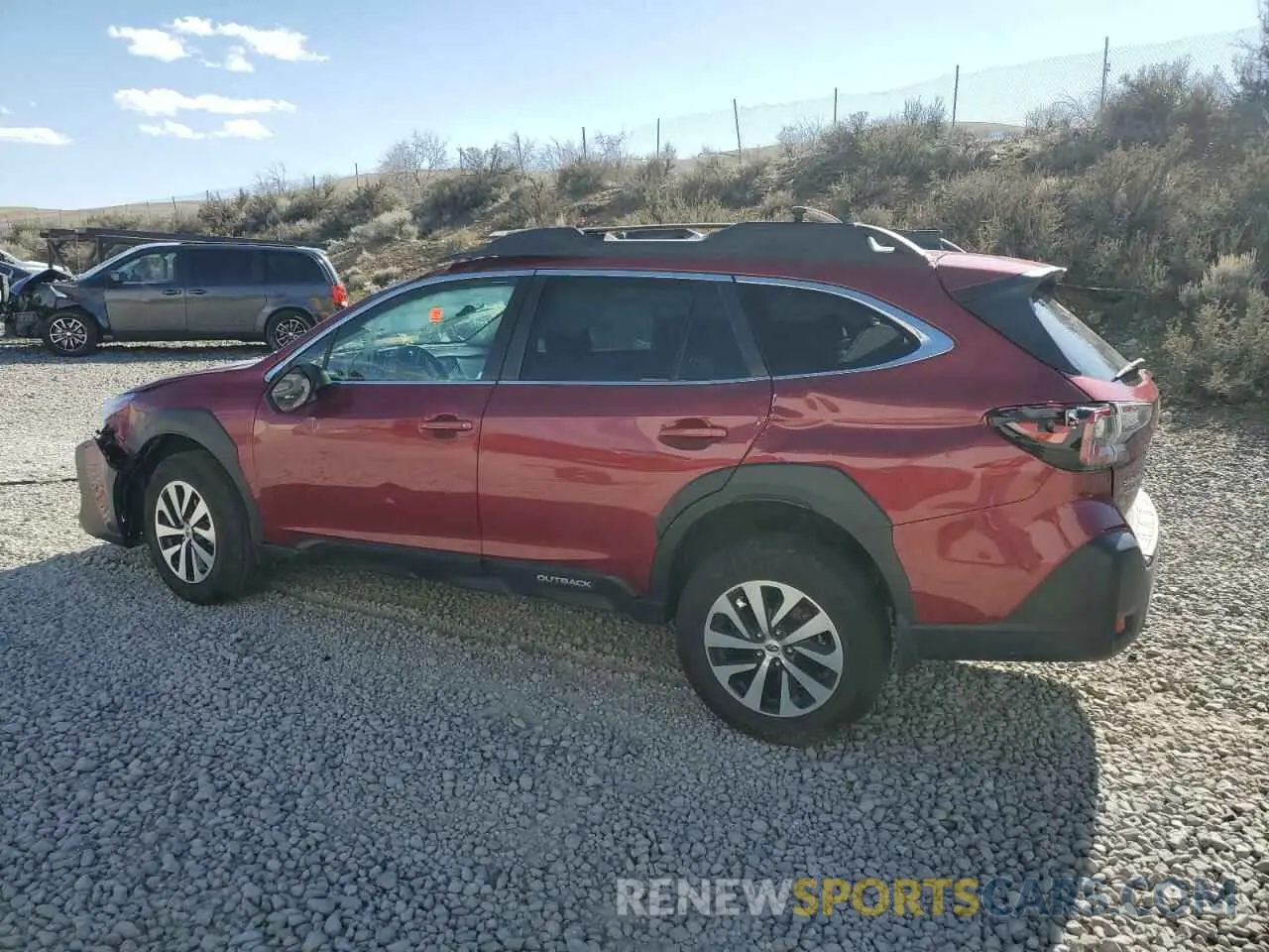 2 Photograph of a damaged car 4S4BTACC1P3173073 SUBARU OUTBACK 2023