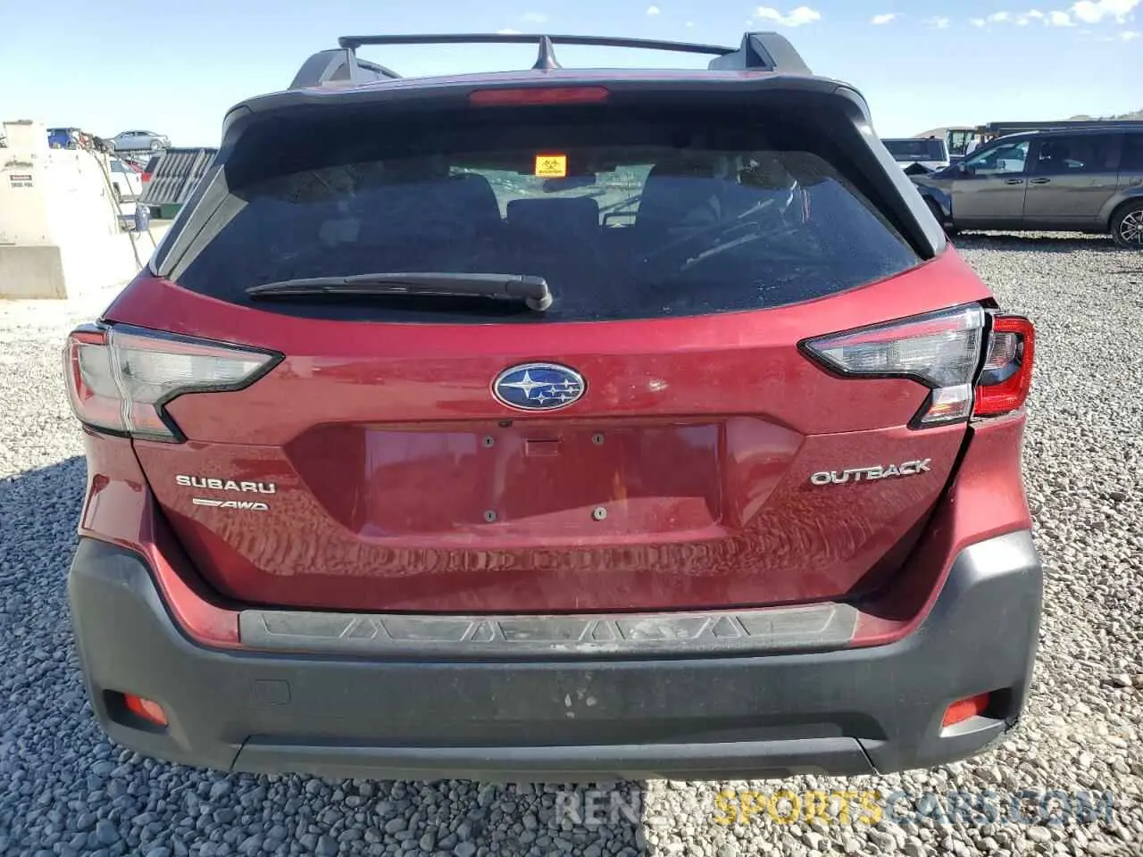 6 Photograph of a damaged car 4S4BTACC1P3173073 SUBARU OUTBACK 2023