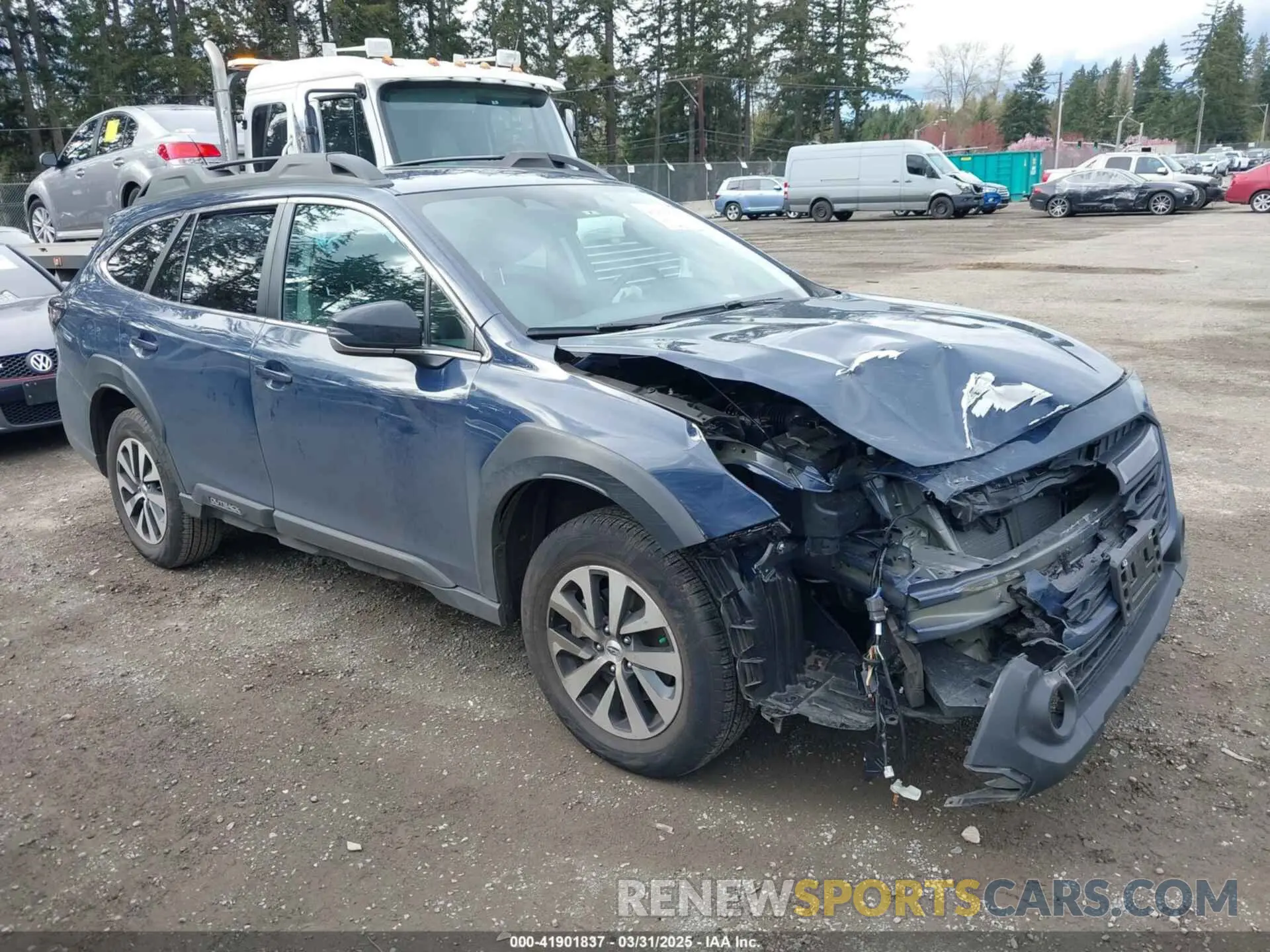 1 Photograph of a damaged car 4S4BTACC4P3164562 SUBARU OUTBACK 2023