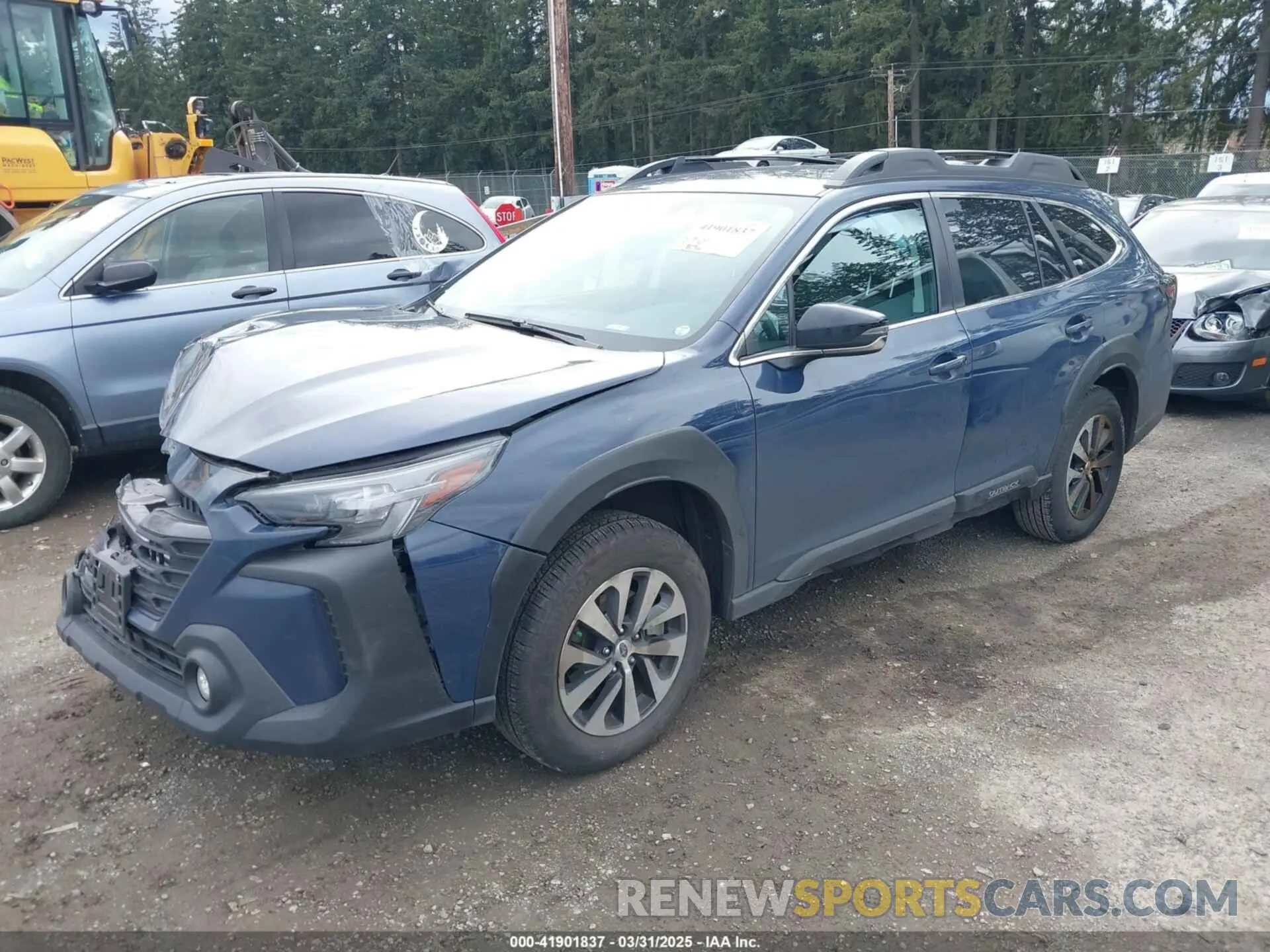 2 Photograph of a damaged car 4S4BTACC4P3164562 SUBARU OUTBACK 2023