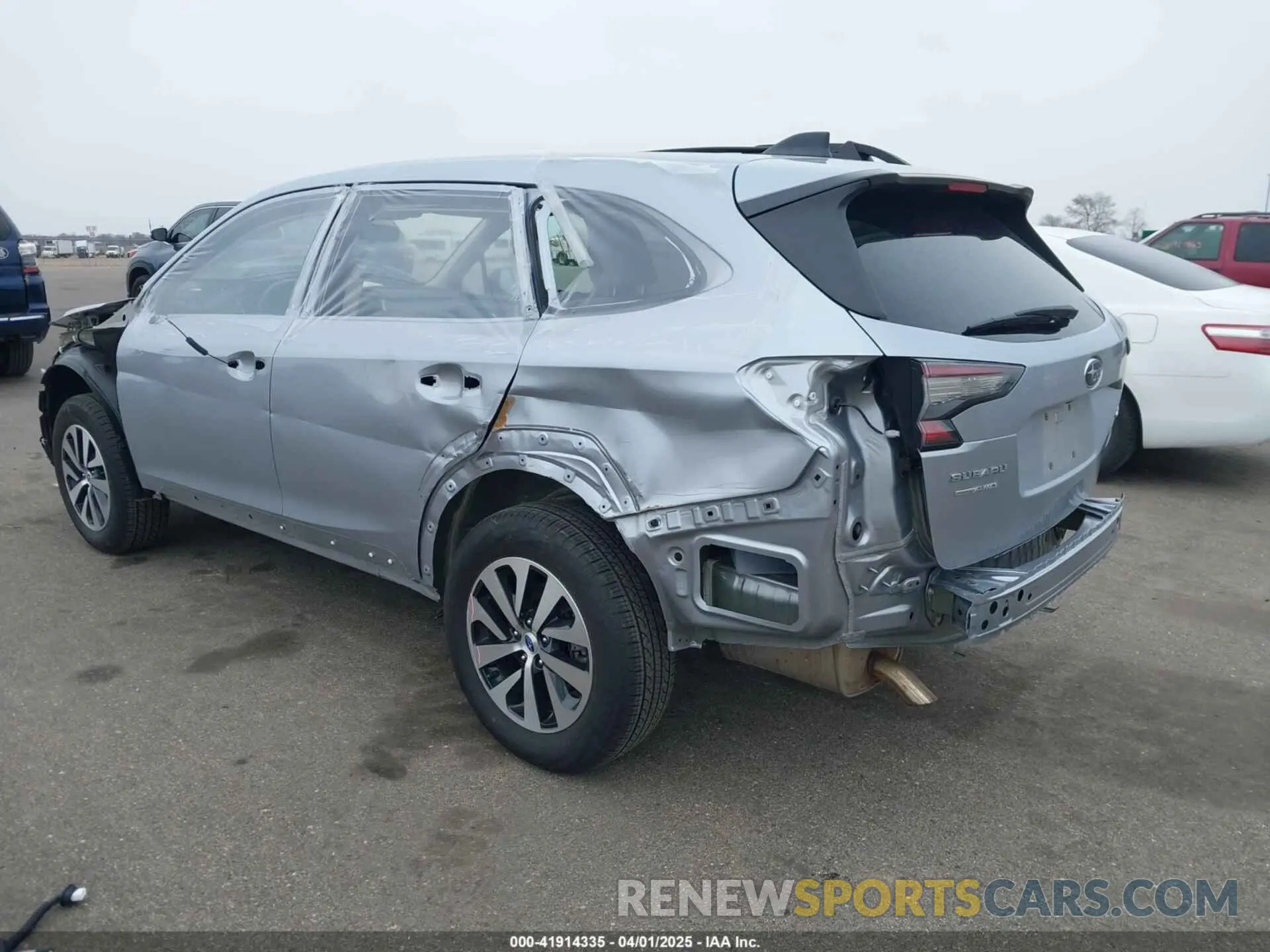 3 Photograph of a damaged car 4S4BTACC5P3194587 SUBARU OUTBACK 2023