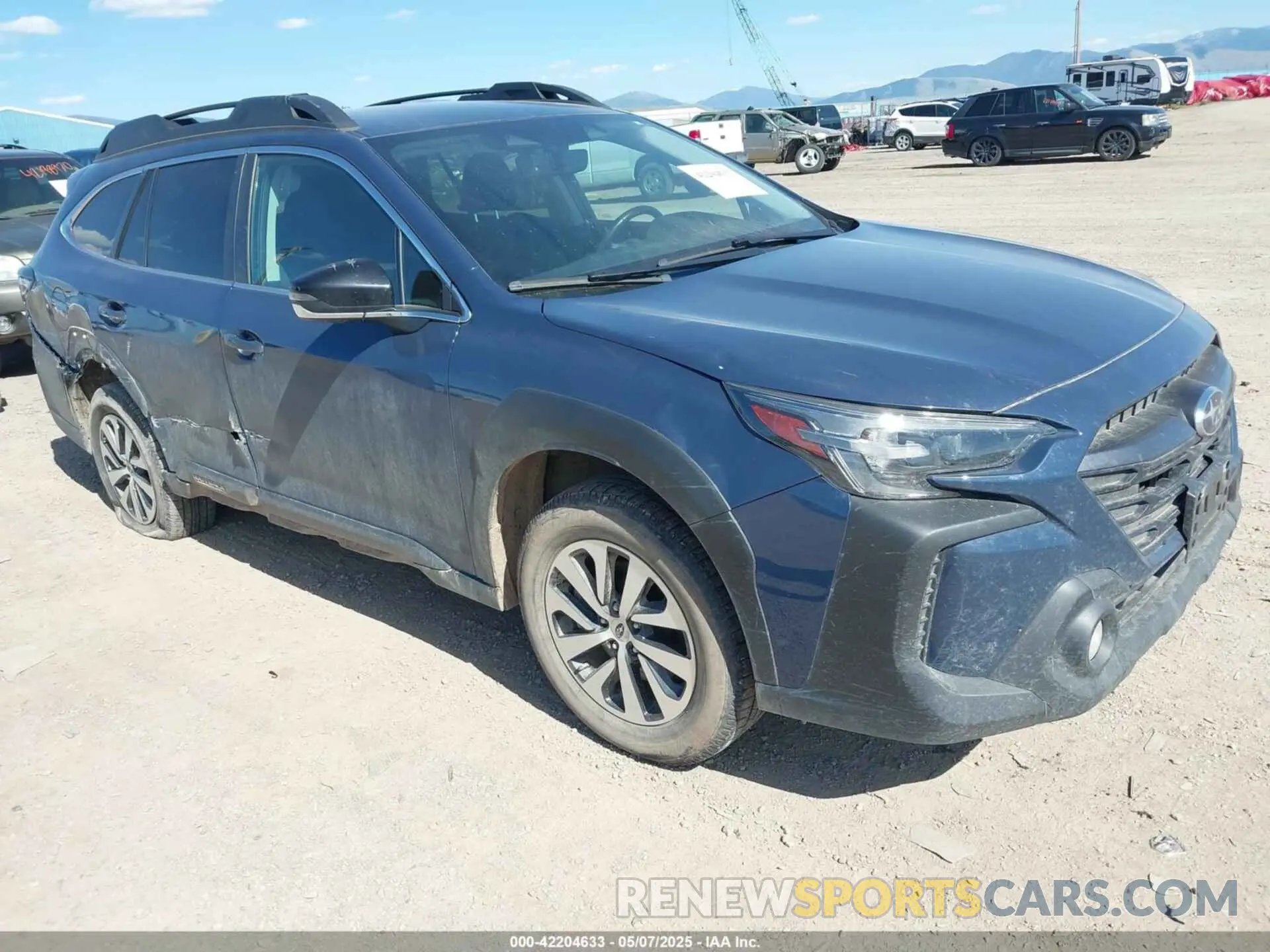 1 Photograph of a damaged car 4S4BTACC7P3111757 SUBARU OUTBACK 2023