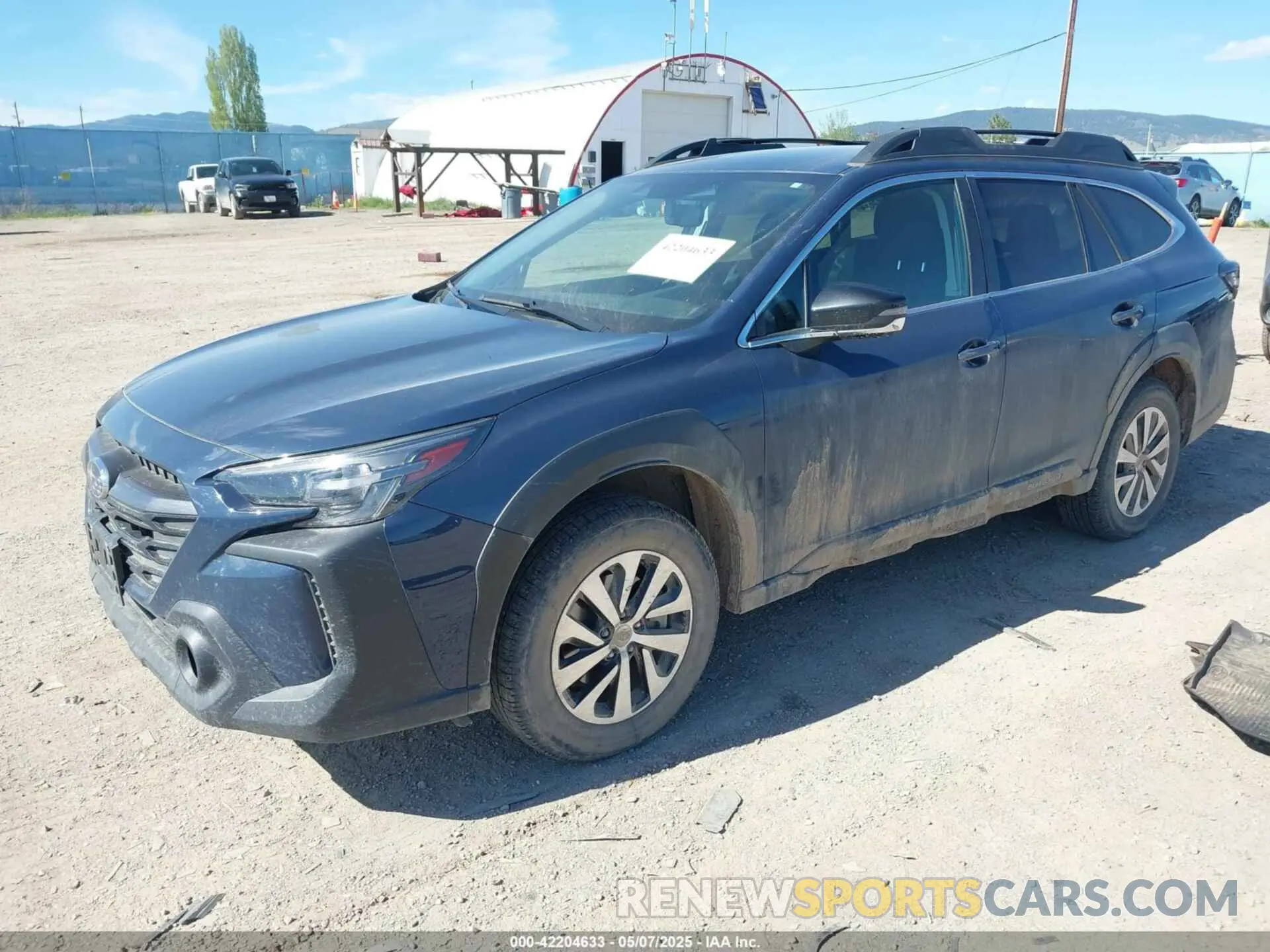 2 Photograph of a damaged car 4S4BTACC7P3111757 SUBARU OUTBACK 2023