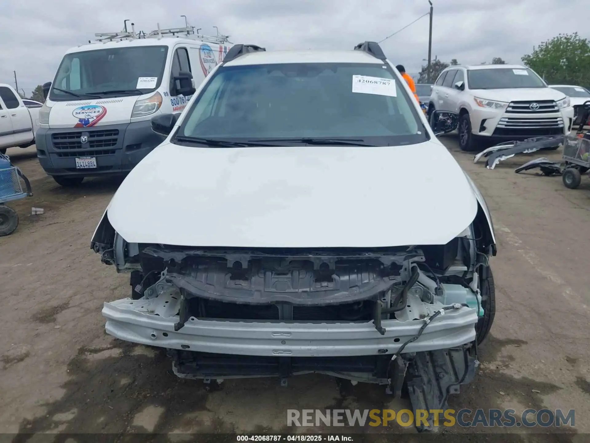 13 Photograph of a damaged car 4S4BTACC7P3128493 SUBARU OUTBACK 2023