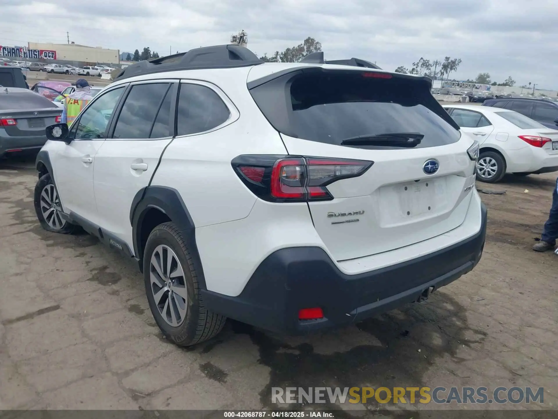 3 Photograph of a damaged car 4S4BTACC7P3128493 SUBARU OUTBACK 2023