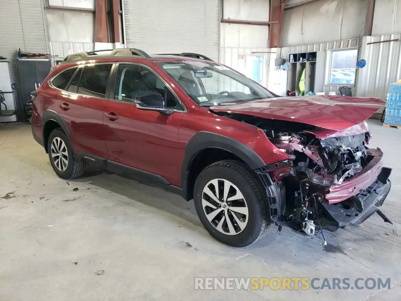 4 Photograph of a damaged car 4S4BTACC8P3217215 SUBARU OUTBACK 2023